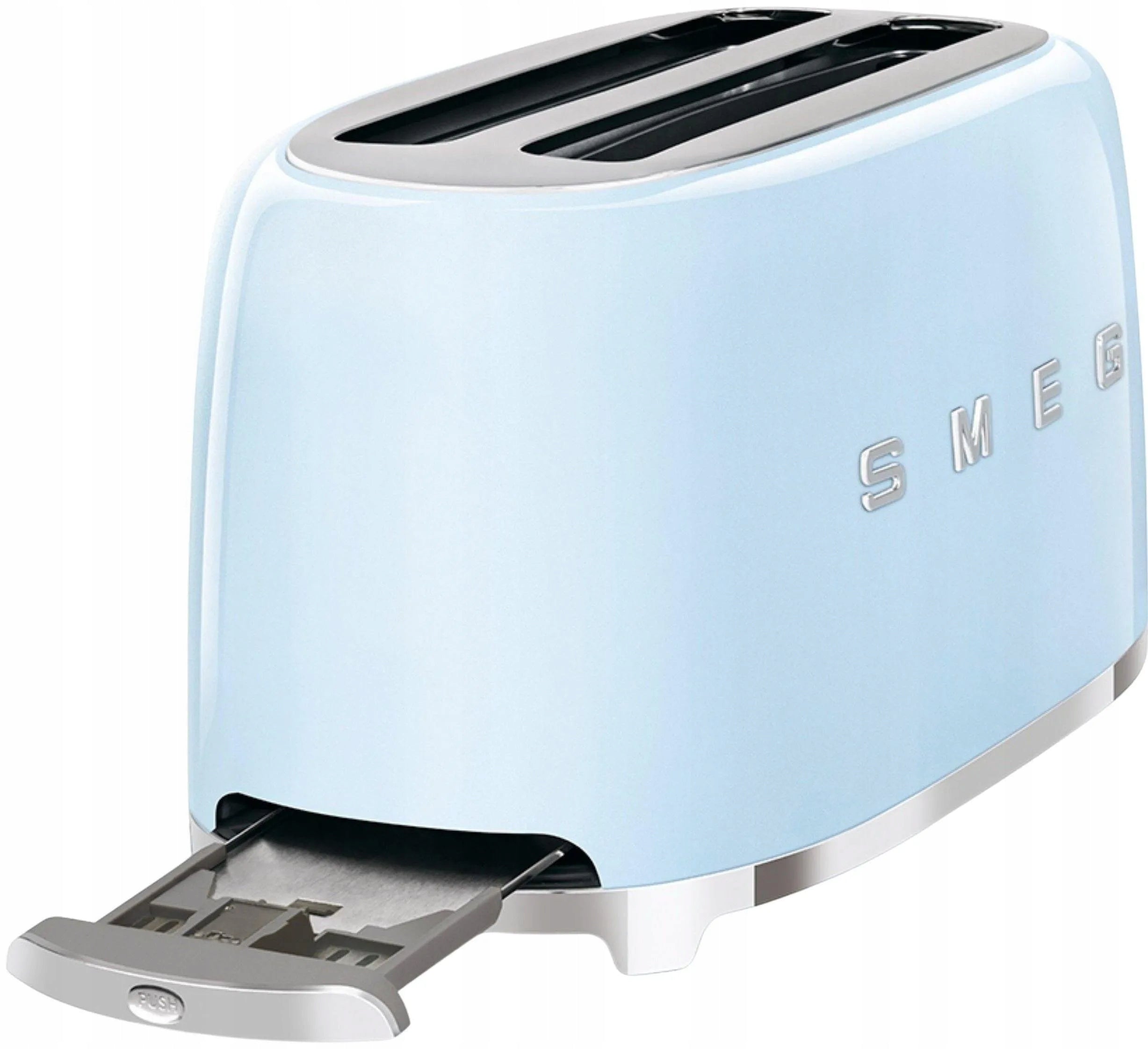 Toaster SMEG Blue TSF02PBEU Dominant color blue