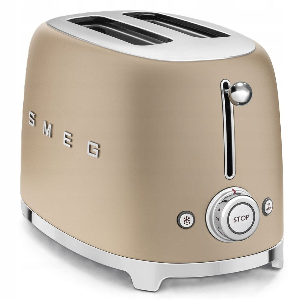 Toaster SMEG TSF01CHMEU Gold Dominant color yellow/gold