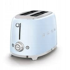 Toaster SMEG TSF01PBEU Blue Retro 50'S YEARS 50 FROM HAND Packaging status original
