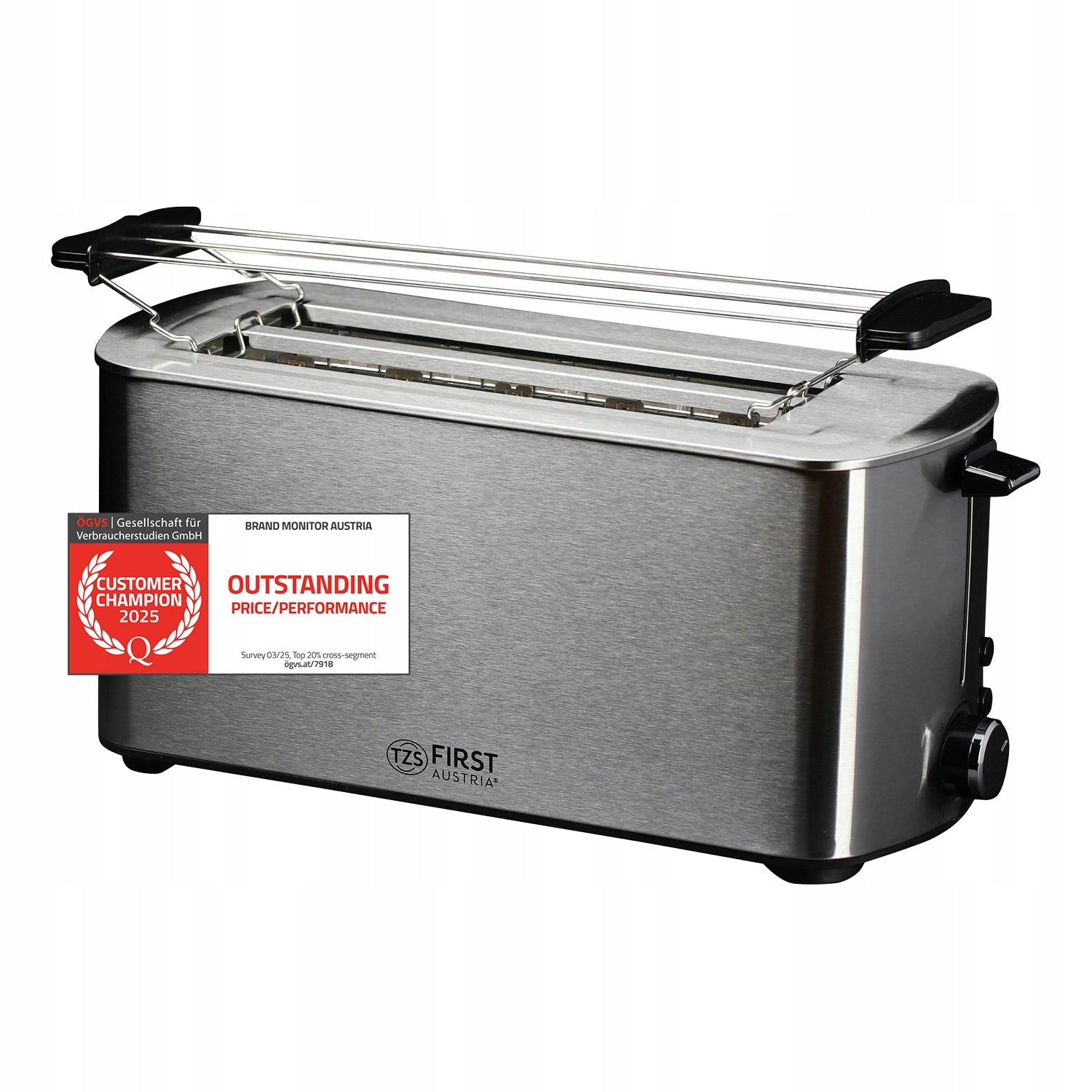 Toaster Sandwich Toaster TZS First Austria Large 7 Degrees Working 1400W Manufacturer code FA-5367-5