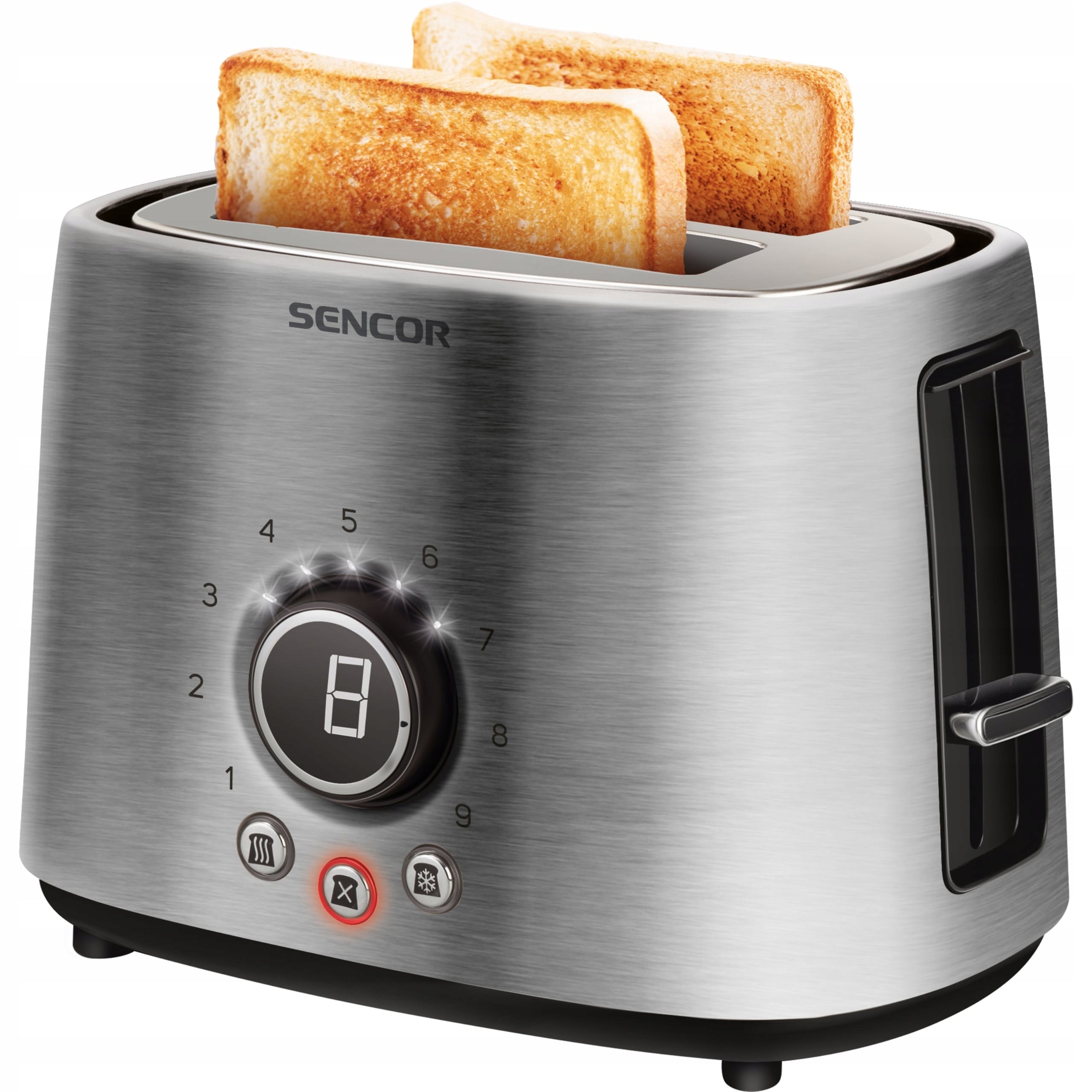 Toaster Sencor STS 5050SS STAINLESS STEEL 1000W Packaging status original
