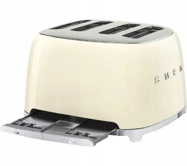 Toaster Smeg TSF03CREU cream with defrost function- 2000W Brand Smeg