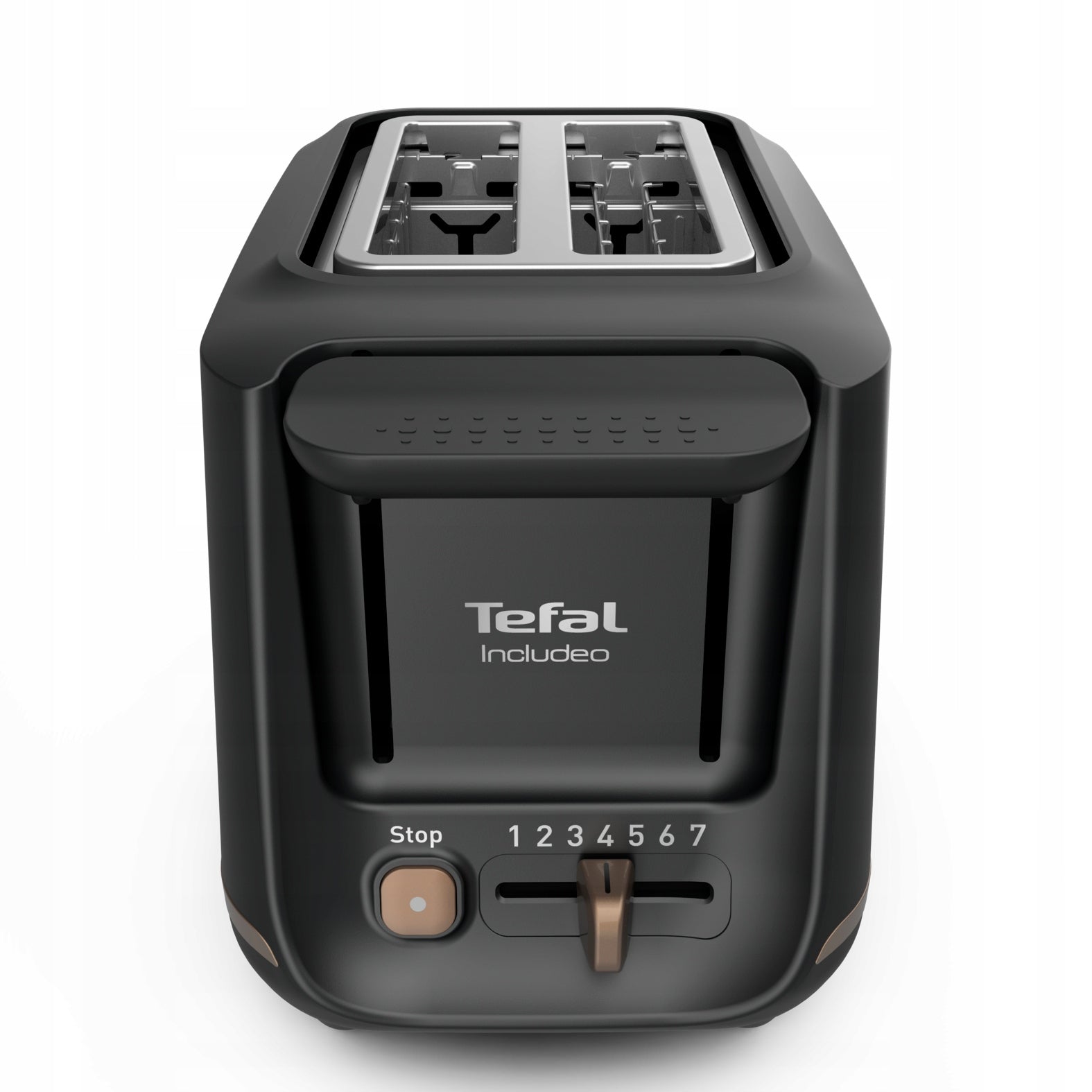 Toaster TEFAL Includeo TT533811 7 levels of toasting 850 W crumb tray Manufacturer code TT533811