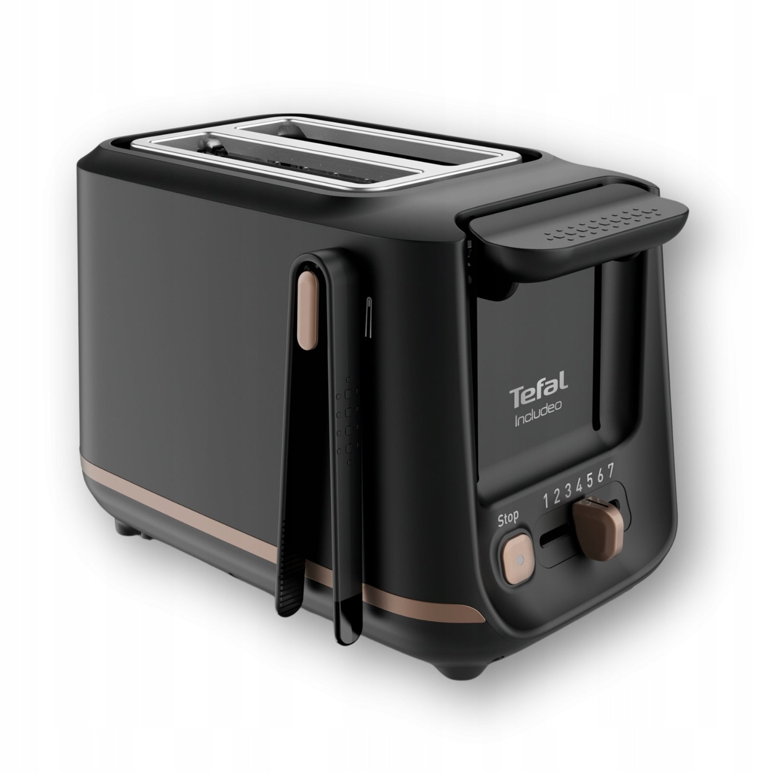 Toaster TEFAL Includeo TT533811 7 levels of toasting 850 W crumb tray Power rating 850 W