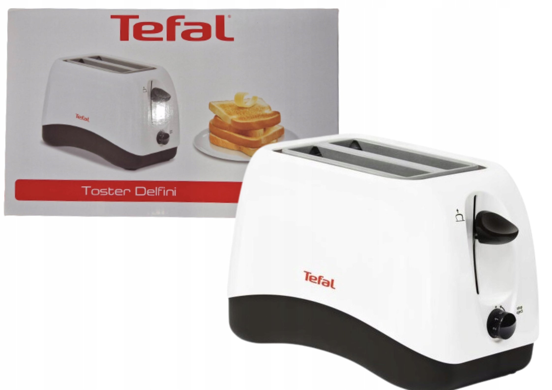 Toaster Tefal Delfini 2 Sandwiches toaster 870W Power rating 850 W