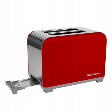 Toaster Vintage Cuisine, 780-930 W, with defrost function, red EAN (GTIN) 5905118084629