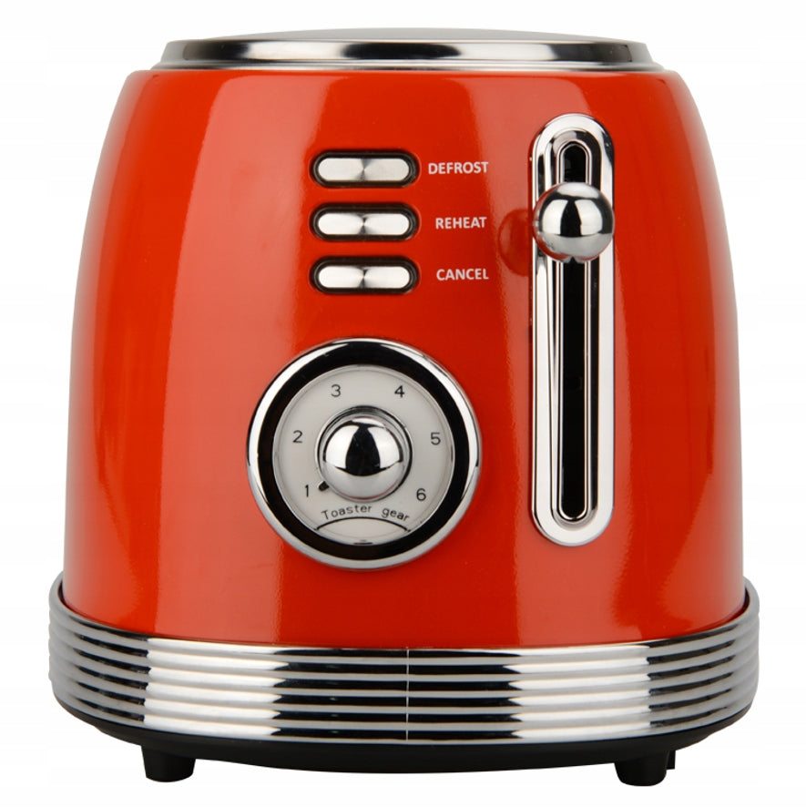 Toaster Zilan RETRO BREAD TOASTER red 850 W