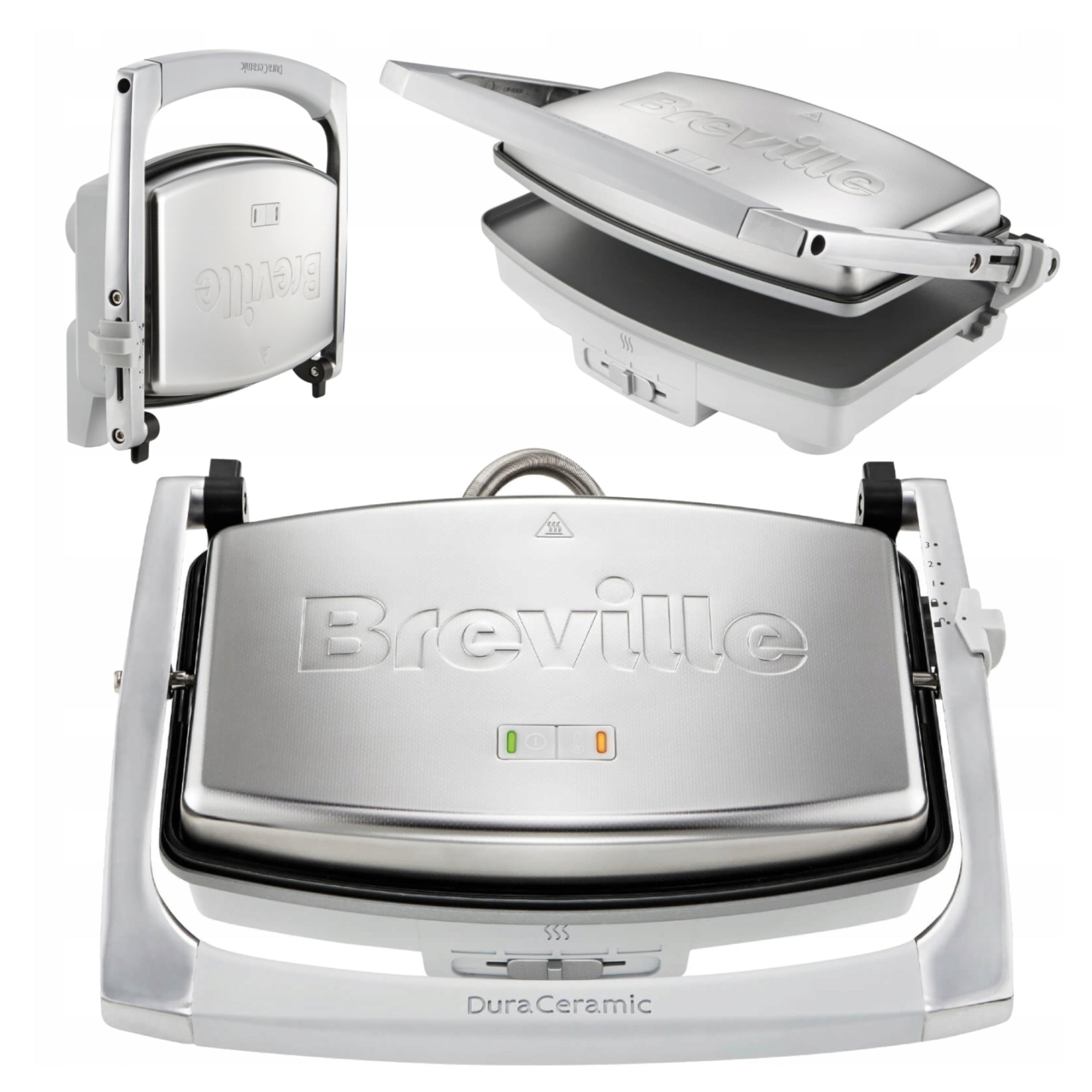 Toaster for Panini Ceramic Breville DuraCeramic 1000W