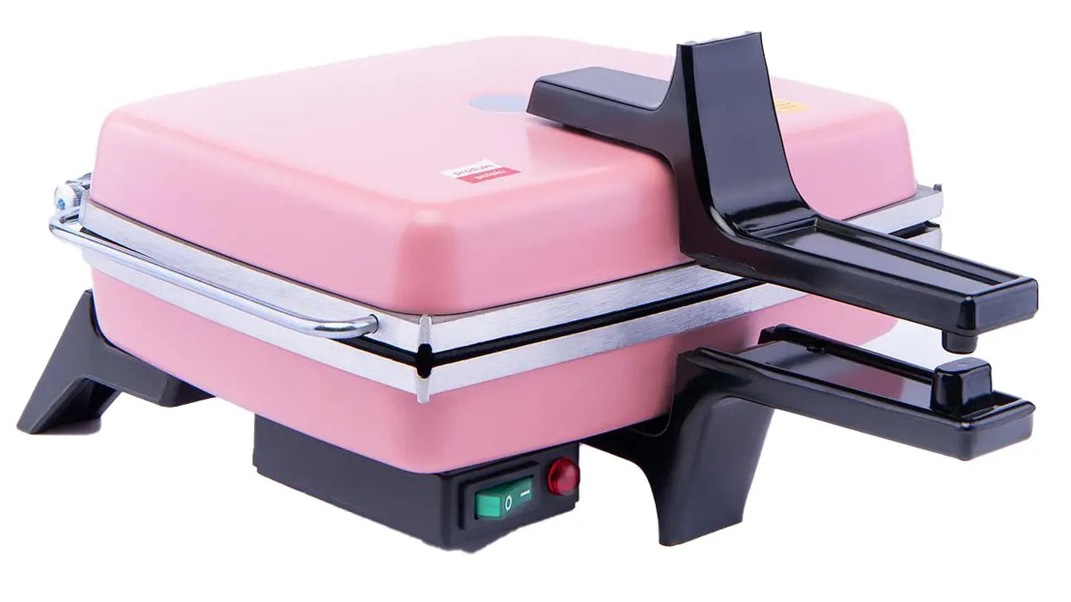 Toaster for panini / grill Dezal Panini 1300W Pink Quick heat