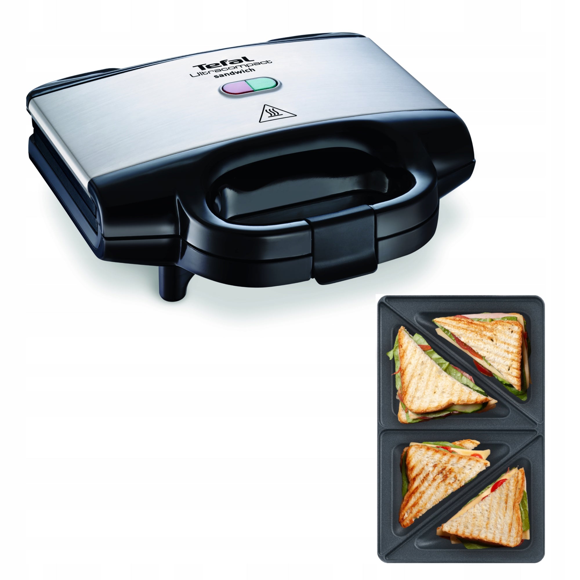 Toaster for toast sandwiches Tefal UltraCompa SM1552 sandwich