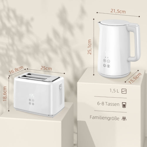 Toaster set with automatic shutdown and LED display Manufacturer code 52622626