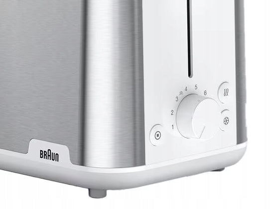 Toaster with bread grate Braun HT1510WH 900W Power rating 900 W