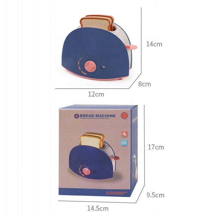 Toaster with pop-up toast for children sounds and lights Packaging status original