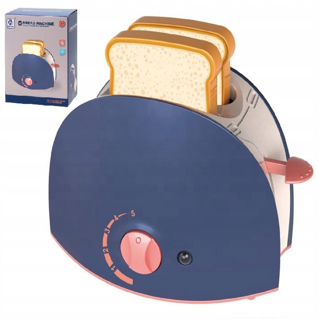 Toaster with pop-up toast for children sounds and lights