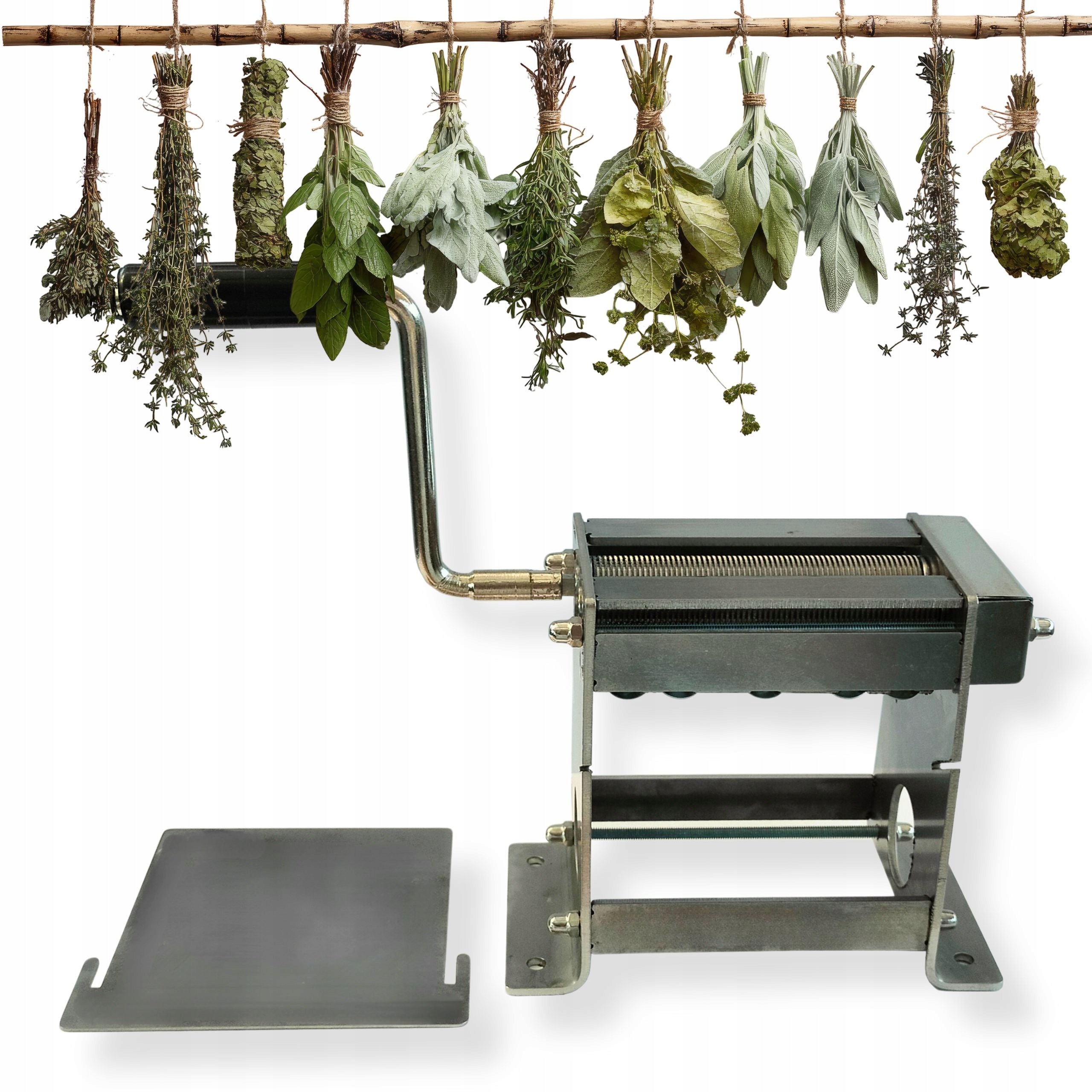 Tobacco Leaf Cutting Machine Slicing Herbs On Bearings Cutting 0,8mm Packaging status original