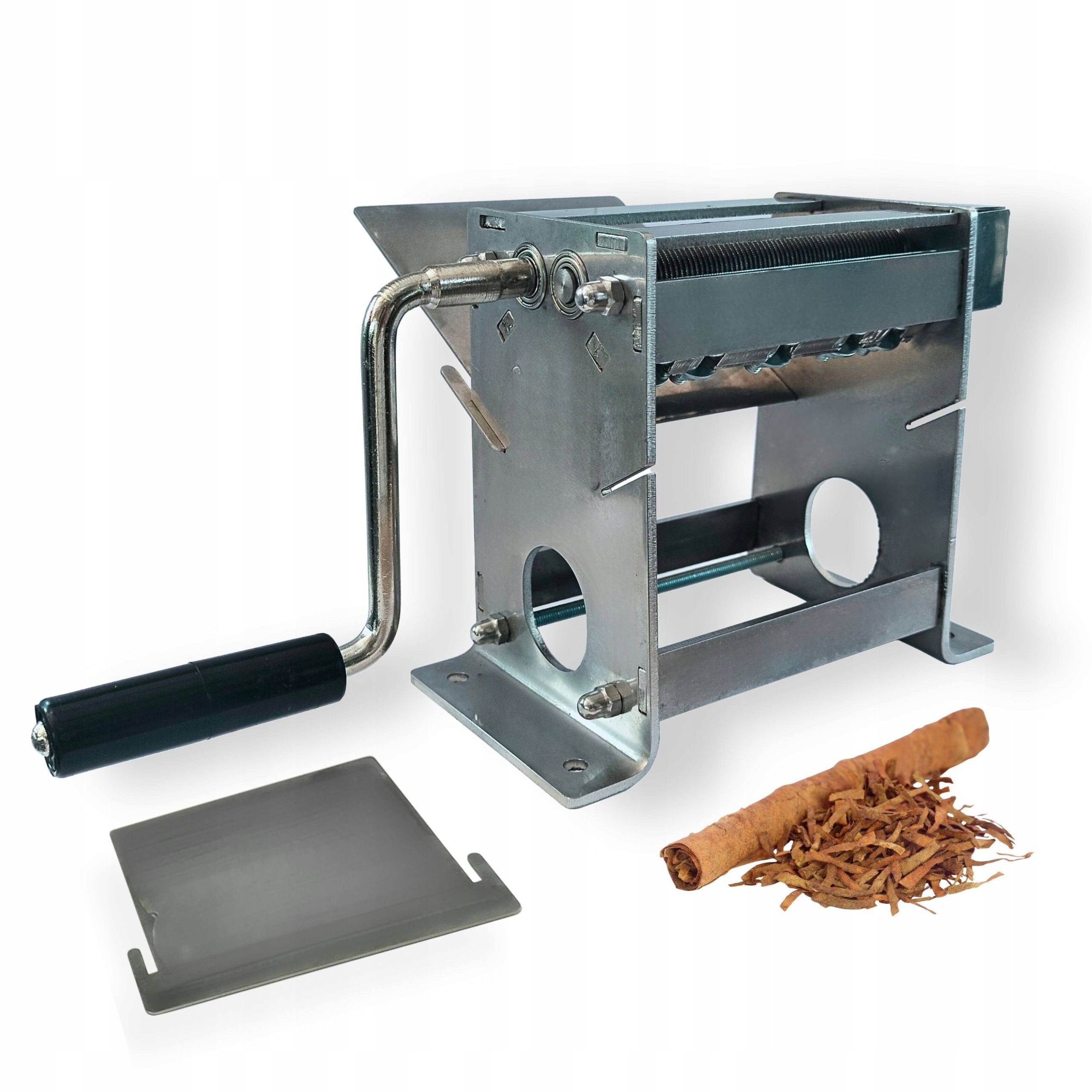 Tobacco Leaf Cutting Machine Slicing Herbs On Bearings Cutting 0,8mm