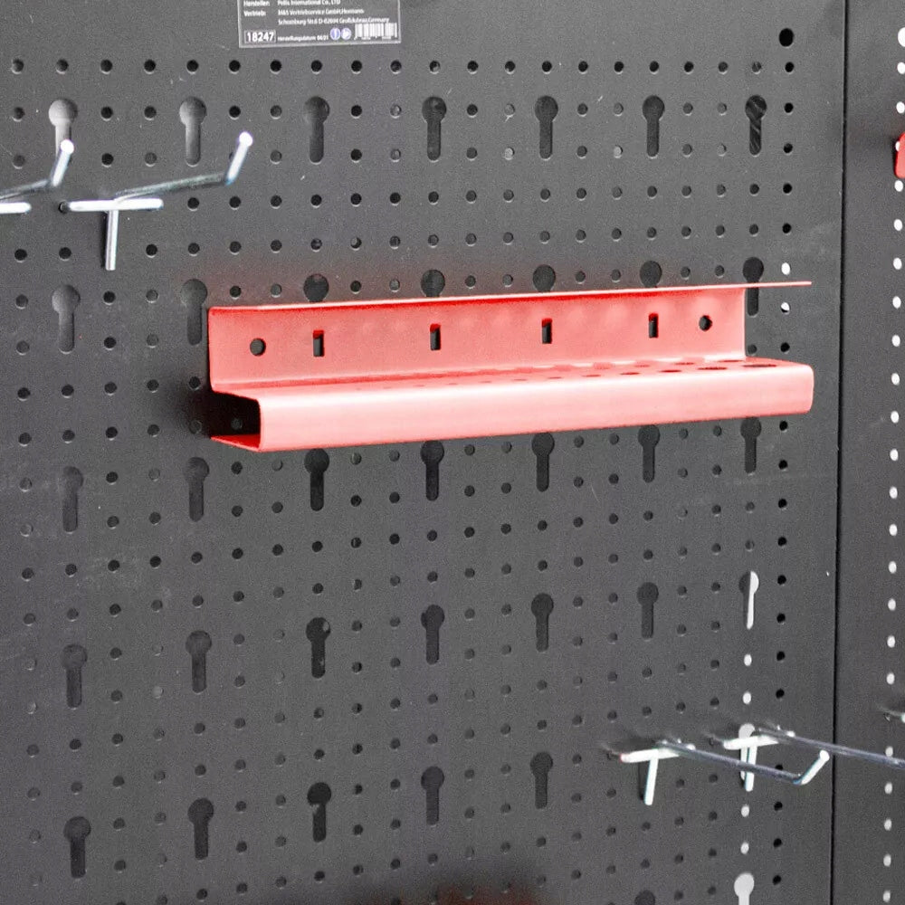 Tool Board Metal Tool Wall Perforated 32 Handles Additional features standing hangable fastening holes for elements