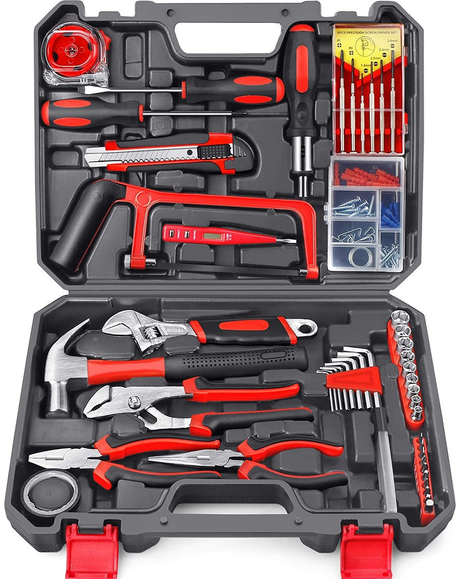 Tool Case Set of Socket Wrench Tools 108 TORX Elements