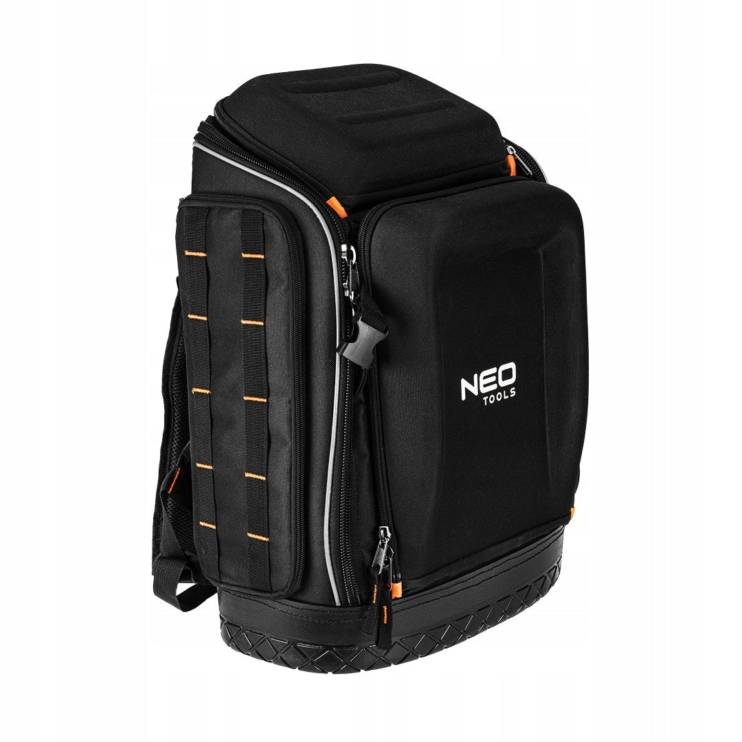 Tool backpack, with reinforcement