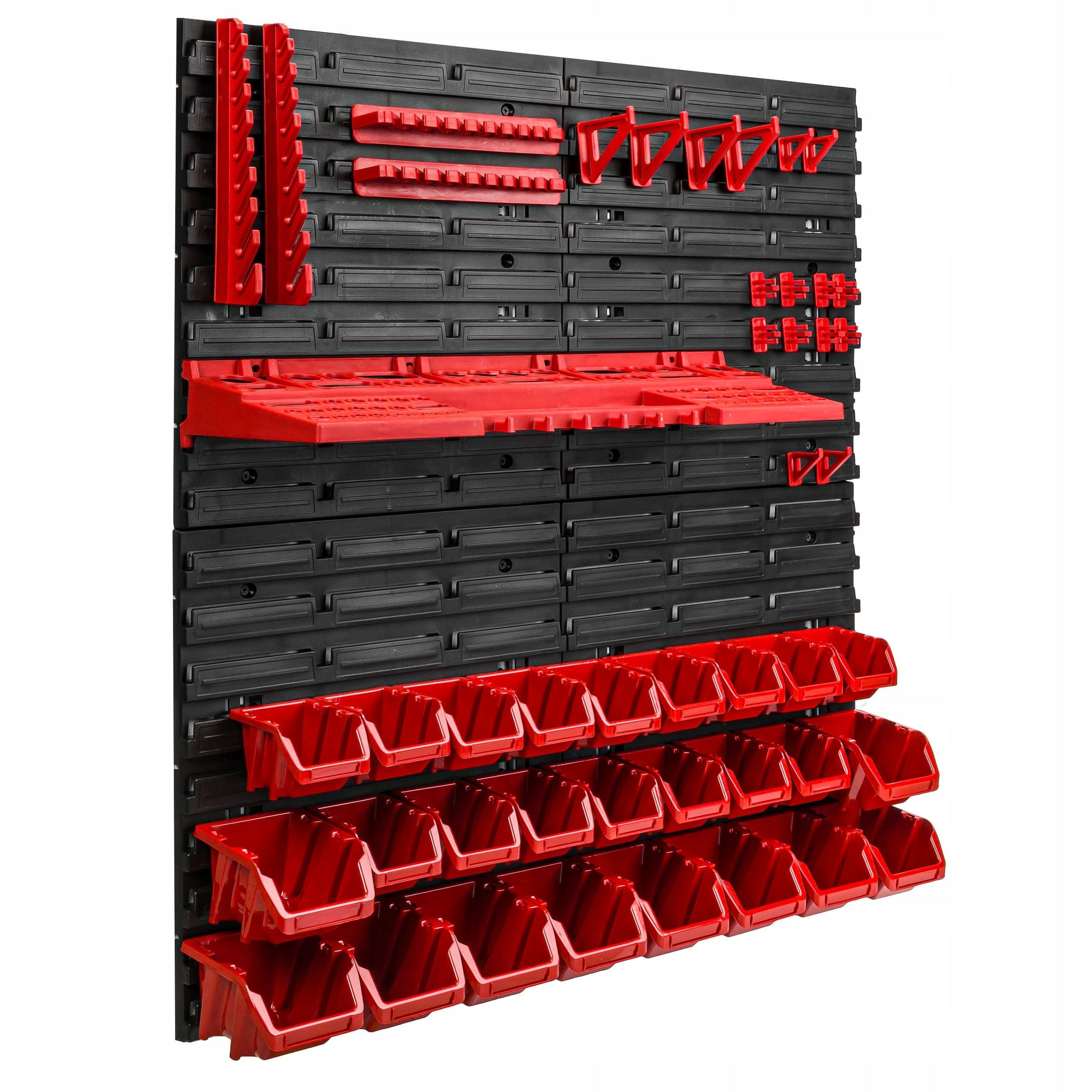 Tool board 78x78 cm workshop garage bookcase Additional features hangable fastening holes for elements