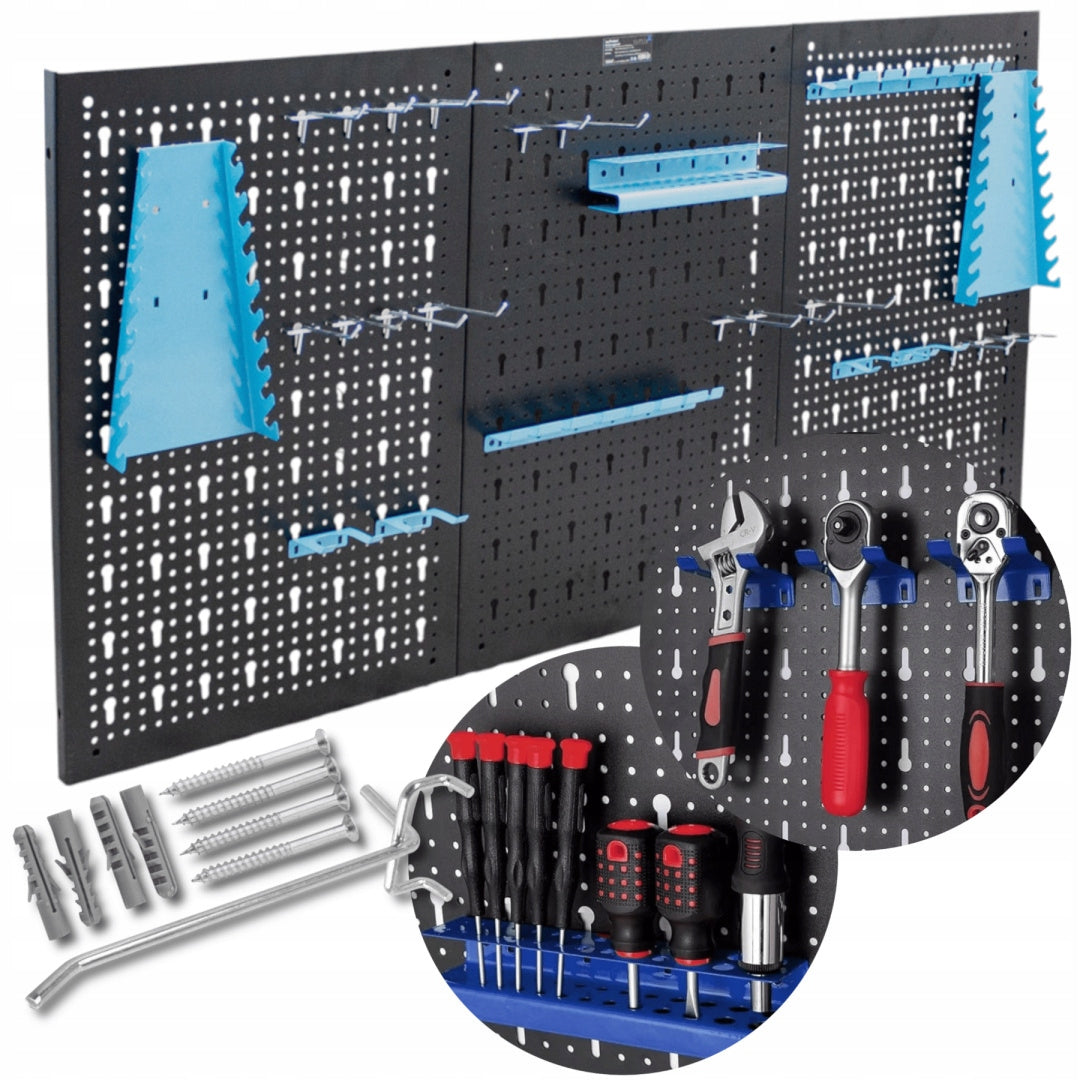 Tool board Bituxx black 120x60 cm with handles Manufacturer code 5906952019808121