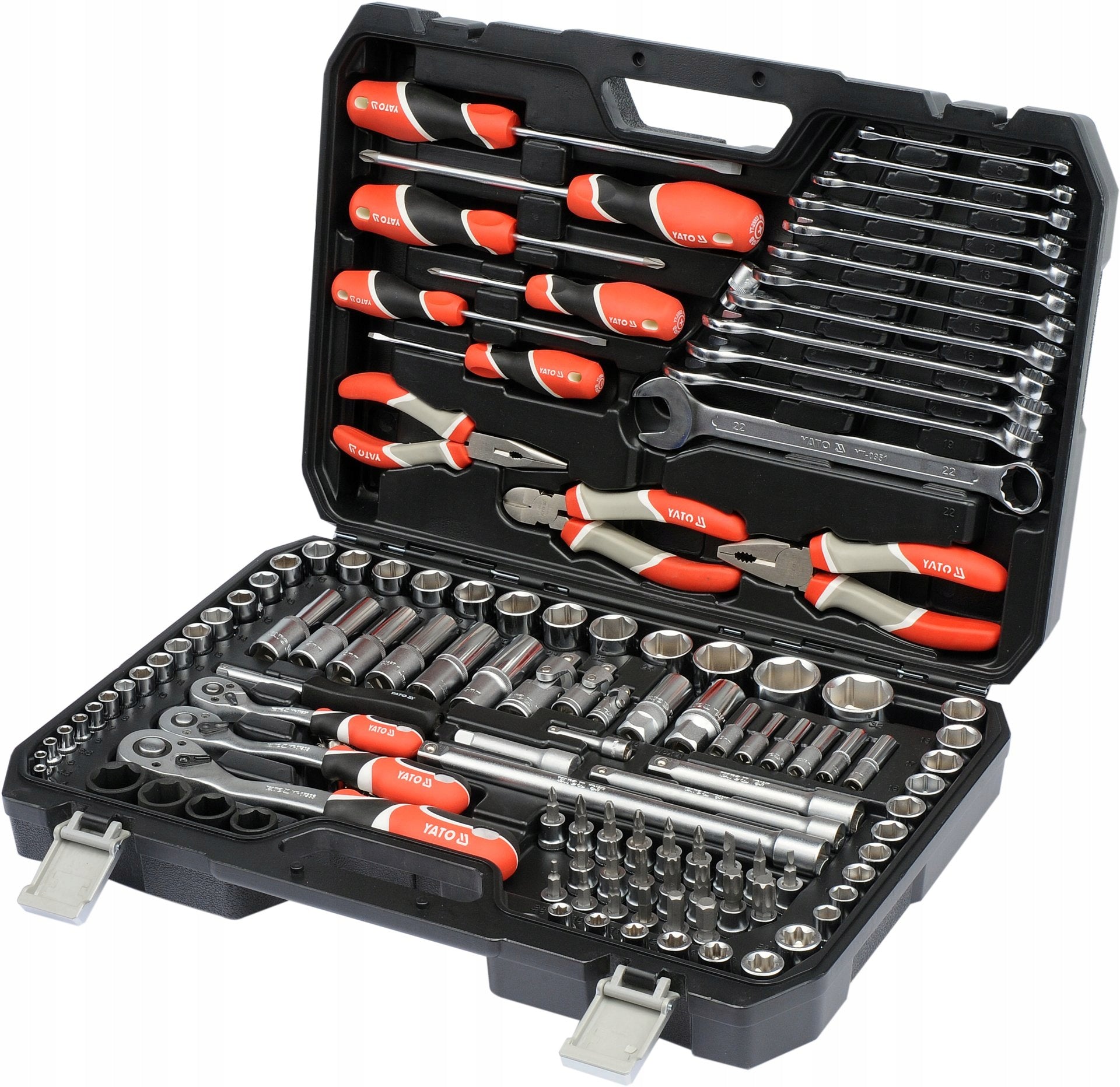 Tool kit 1/4' 3/8' 1/2' 129EL XXL YATO YT-38881 Brand Yato