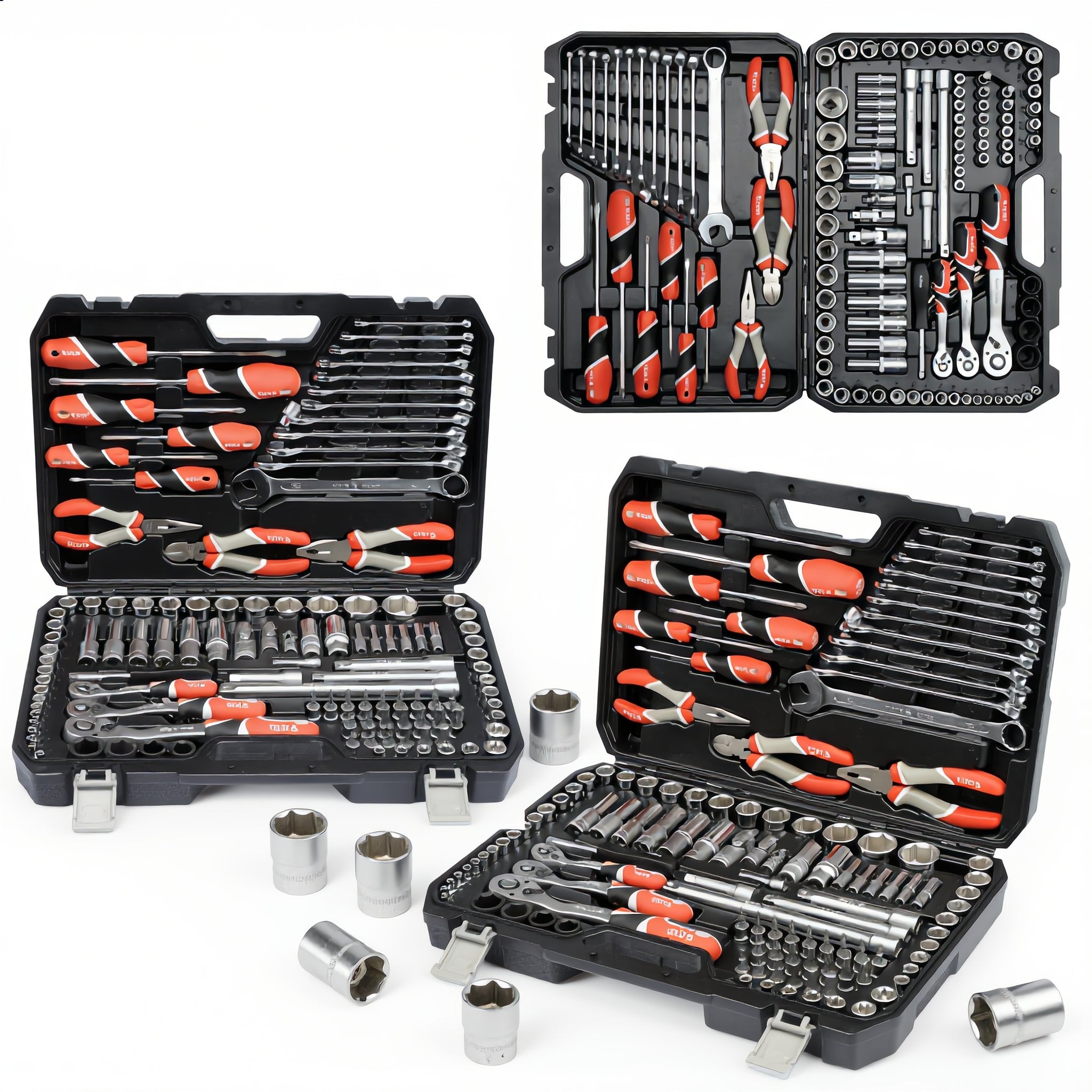 Tool kit 1/4' 3/8' 1/2' 129EL XXL YATO YT-38881