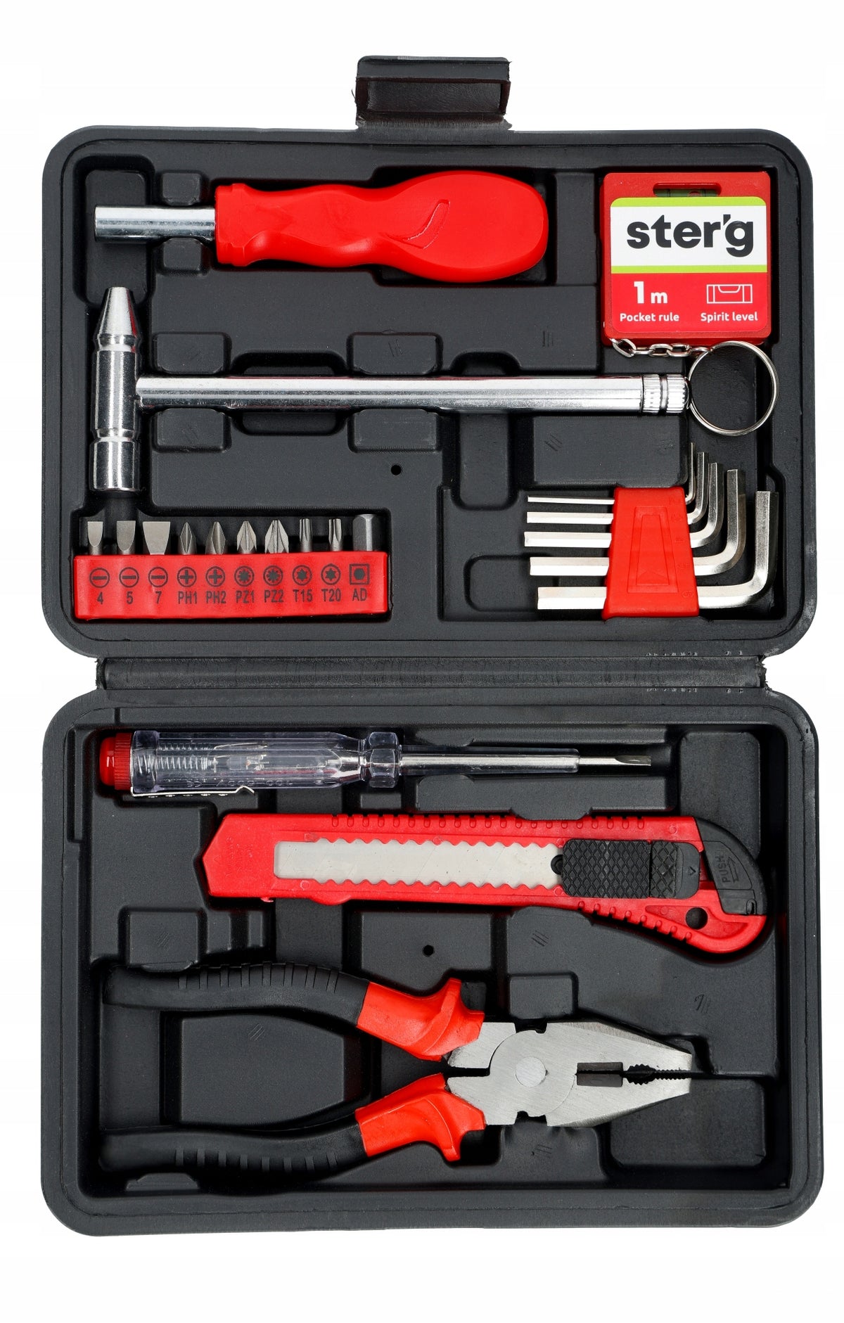 Tool set 21 pcs basic set for home STER'G