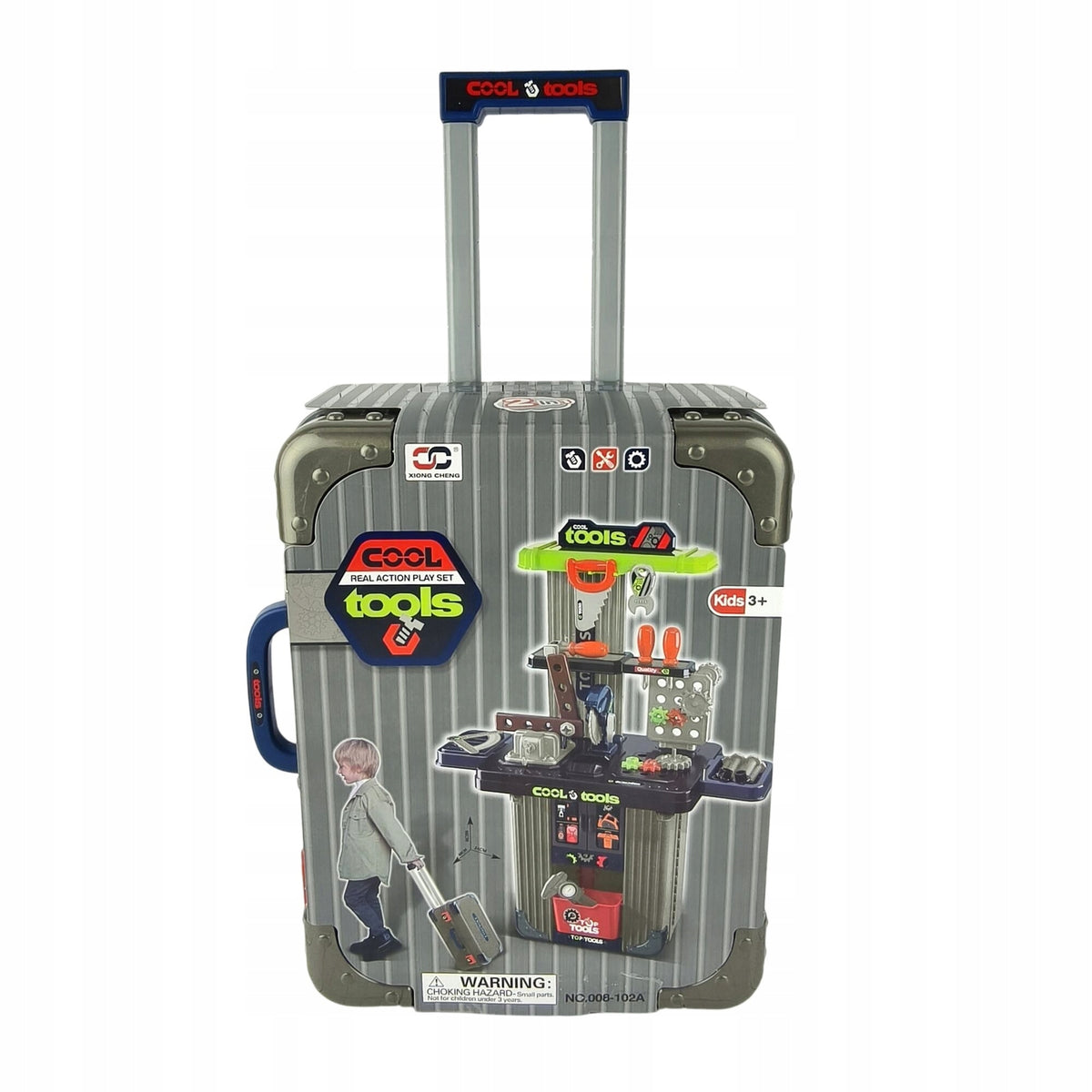 Tool set in suitcase on wheels 1357577 75773 Dromader