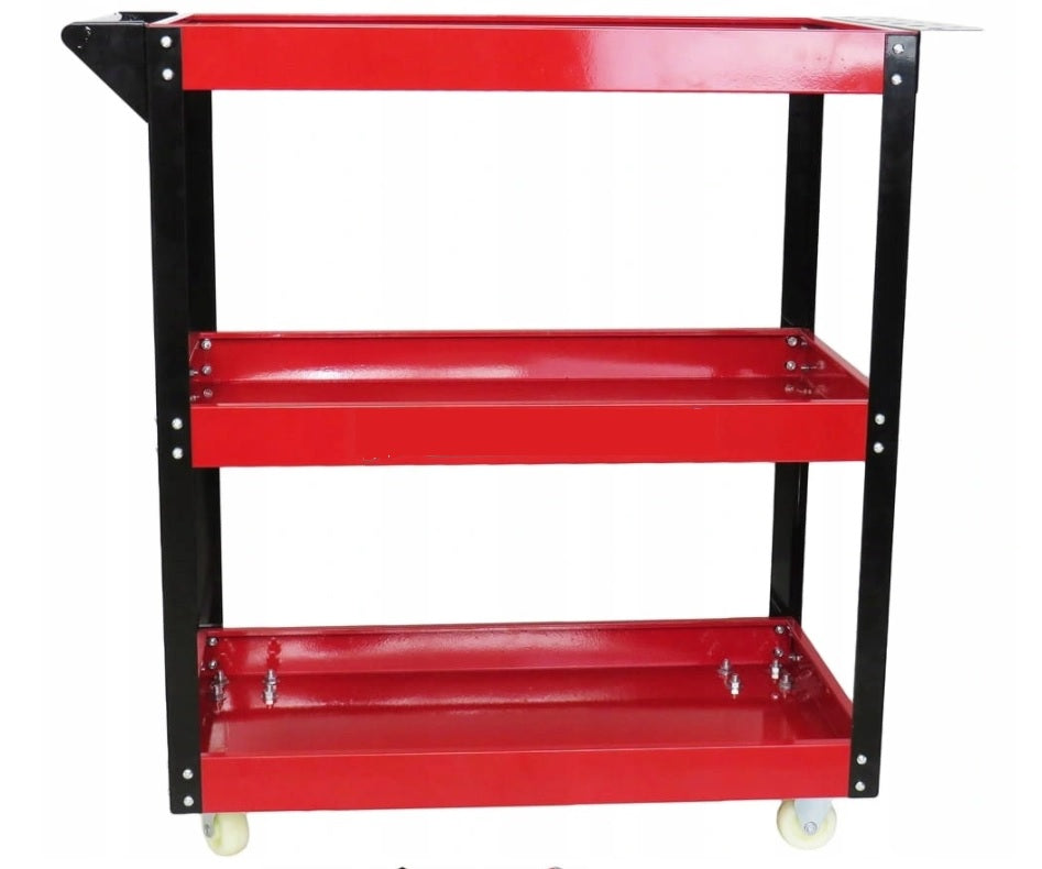 Tool trolley Silver S11630 36 x 66 x 79 cm red Packaging status original