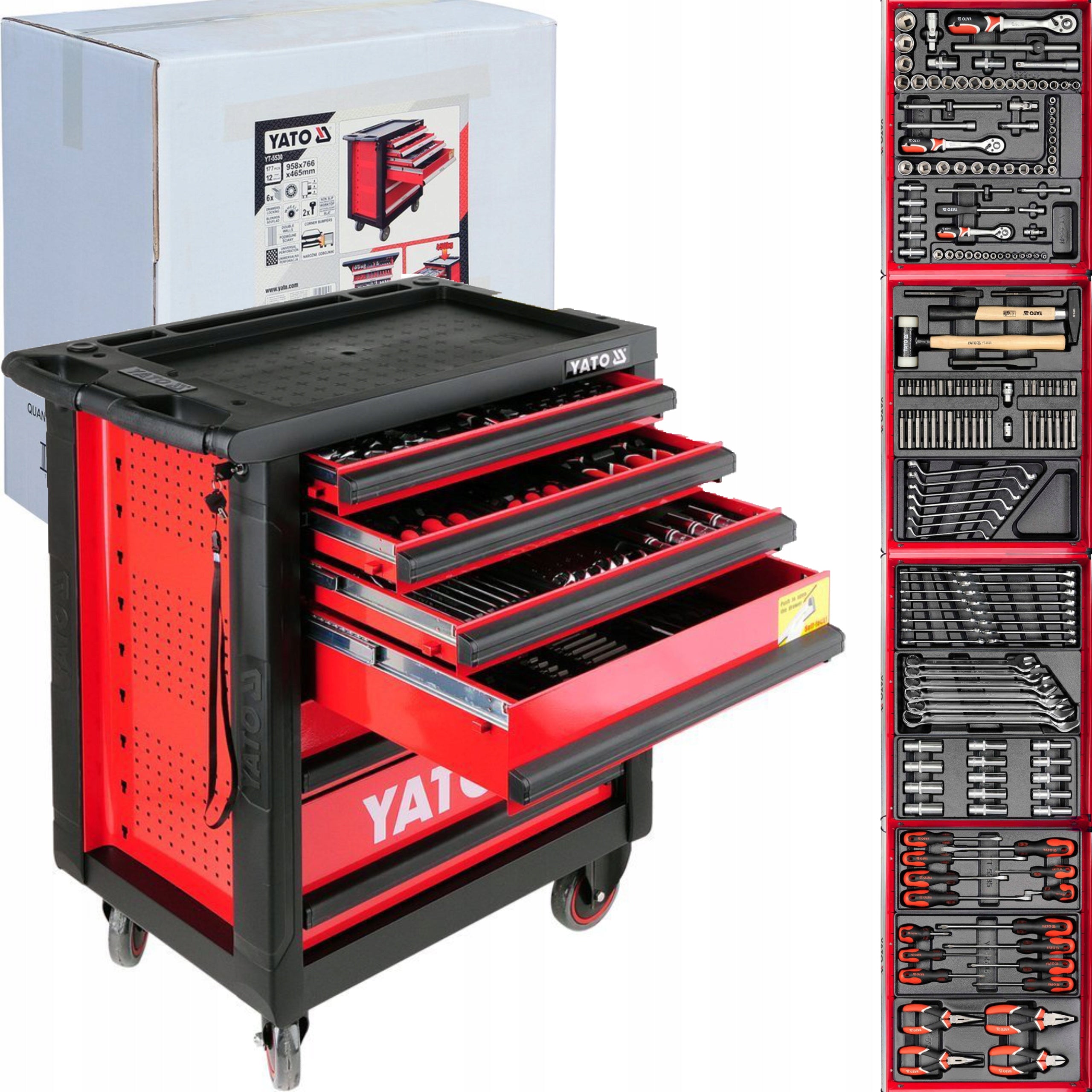 Tool trolley Yato YT-5530 177el.