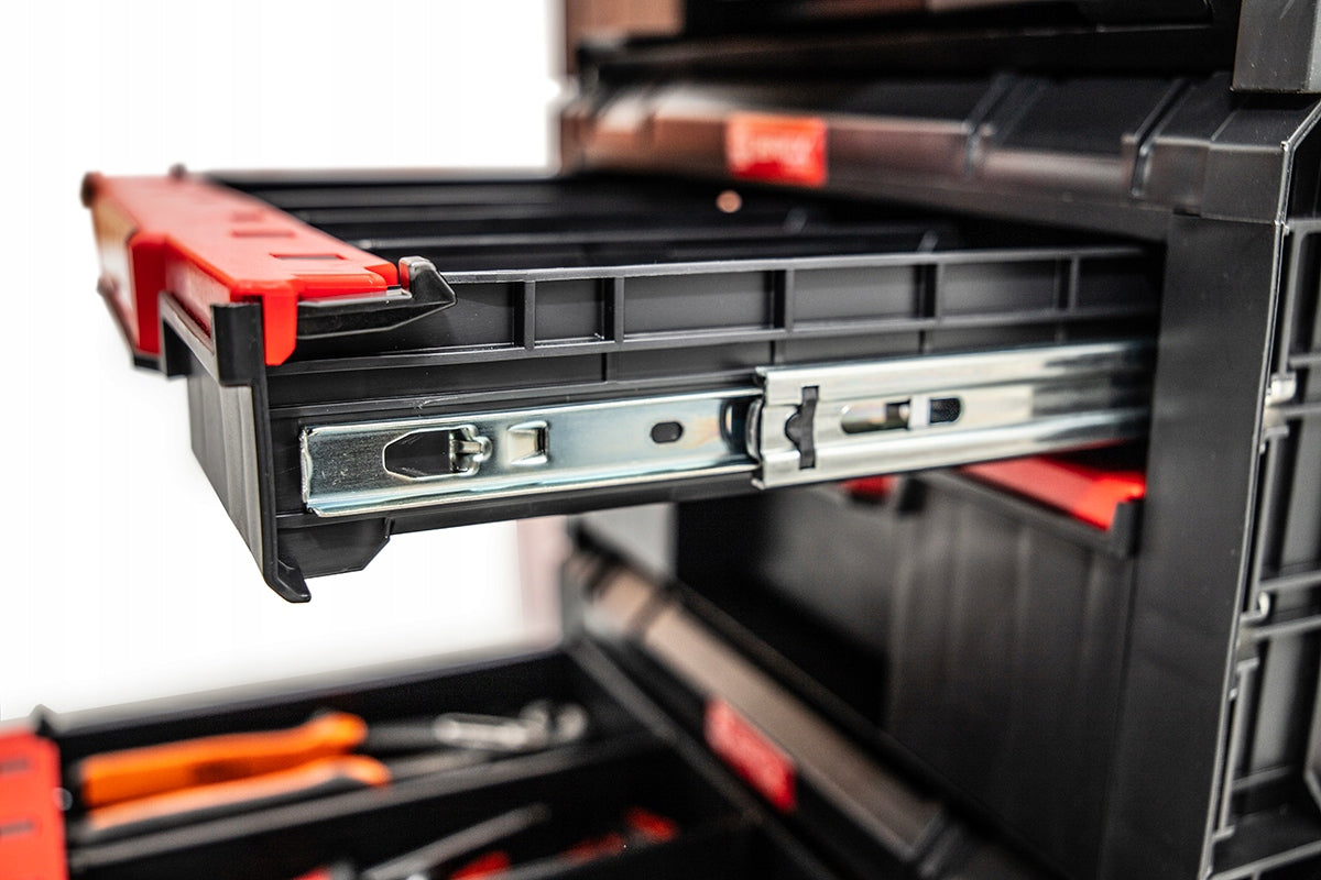 Toolbox on wheels QBRICK SYSTEM PRO Drawer Set 1 2.0 X Brand Qbrick system