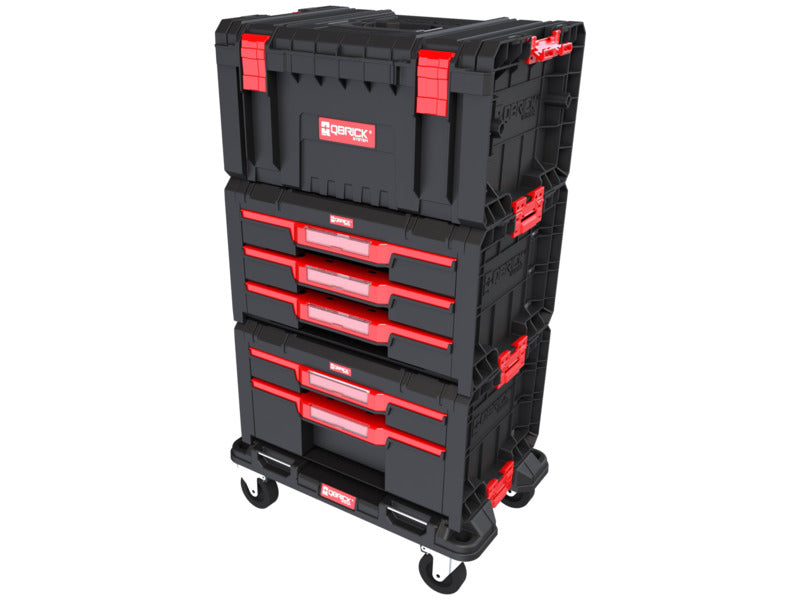 Toolbox set QBRICK System PRO Drawer Workshop SET 2 2.0