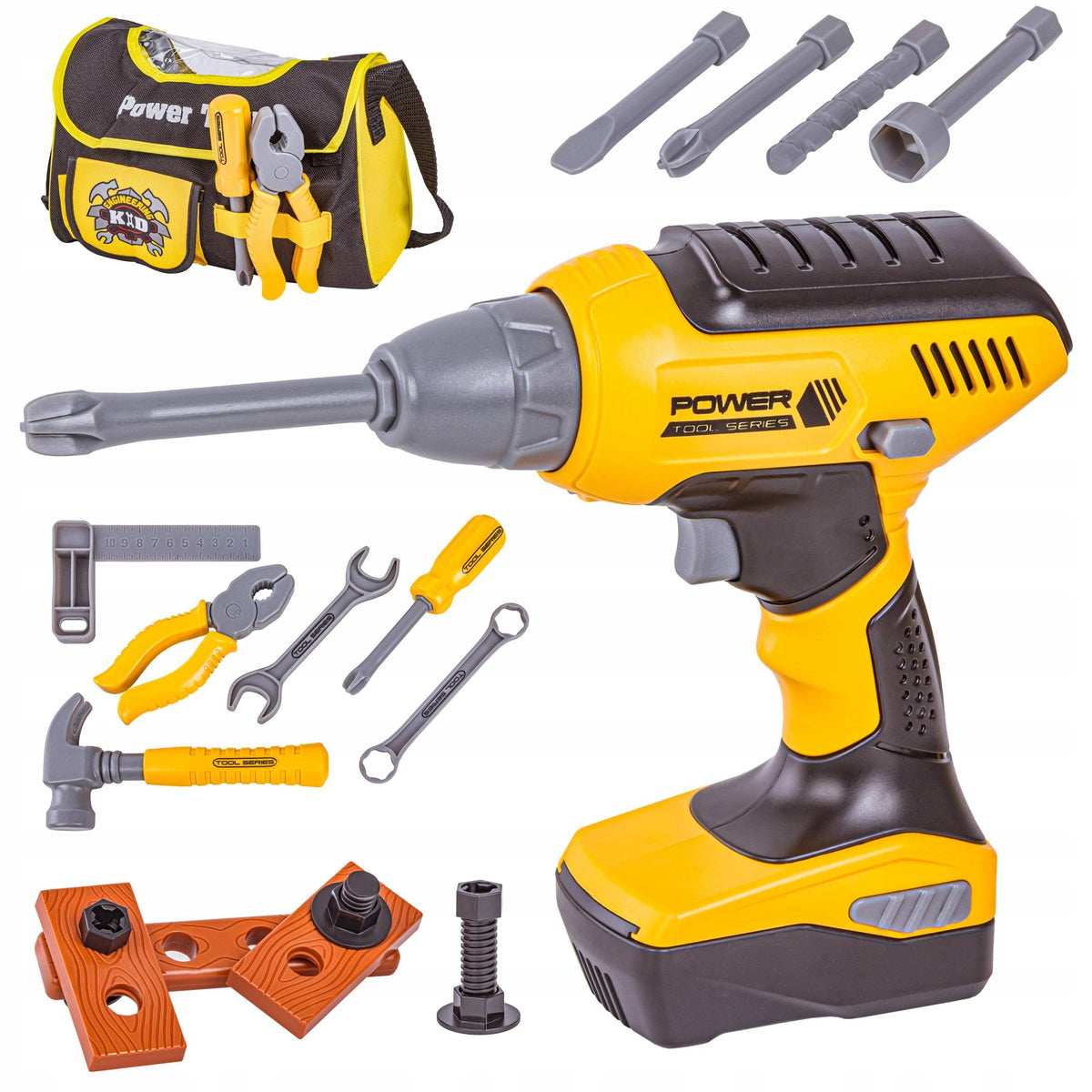 Tools for Workshop Toy Child DIY Screwdriver Drill EAN (GTIN) 5904659200635