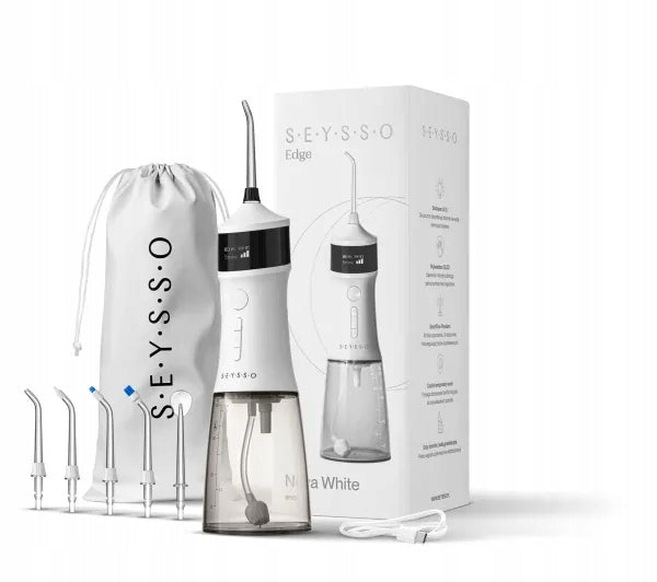 Tooth Irrigator SEYSSO Edge Nova White UV-C Lamp 6 Tips