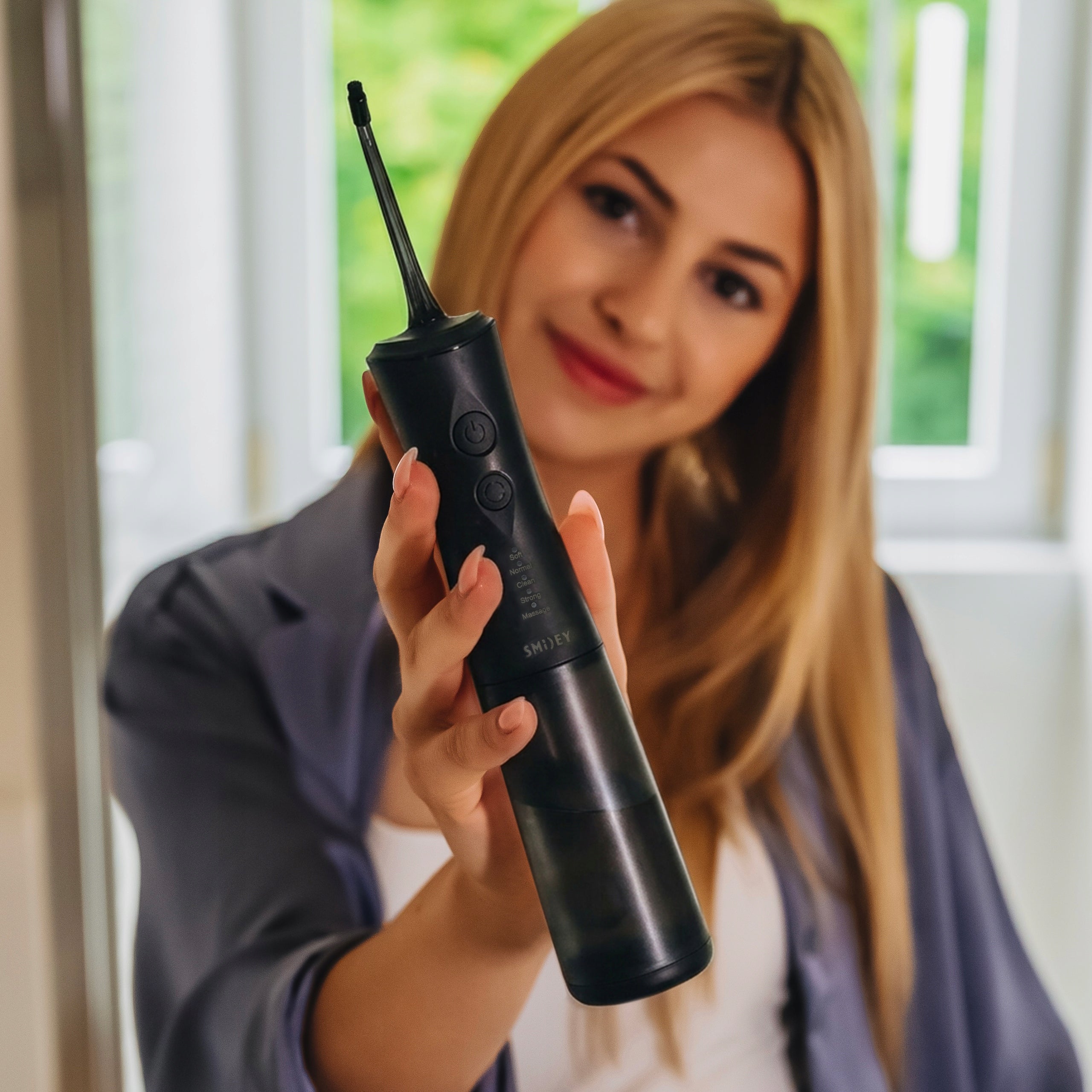 Tooth Irrigator Wireless 5 Modes + 4 Nozzles - Powerful Dental Power supply rechargeable battery