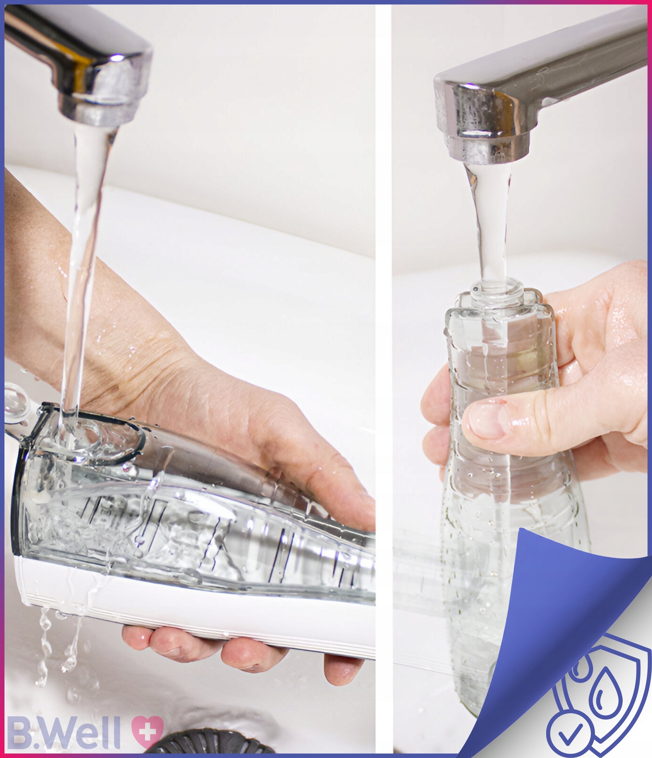 Tooth Irrigator Wireless Dental Professional + Freebie 5 Nozzles Brand B.Well