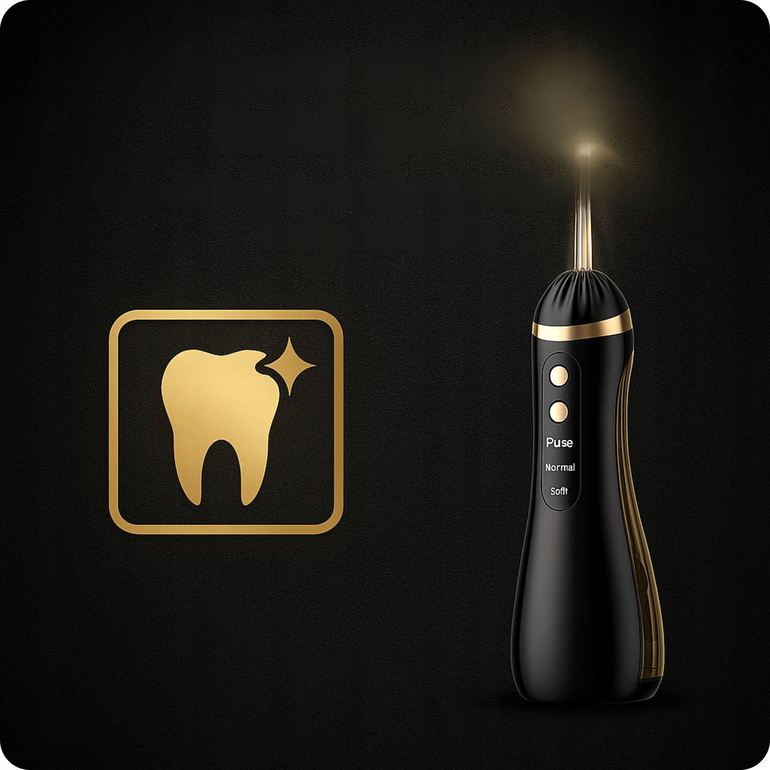 Tooth Irrigator Wireless Dental Strong 4 Nozzles 3 Home Modes Color multicolor