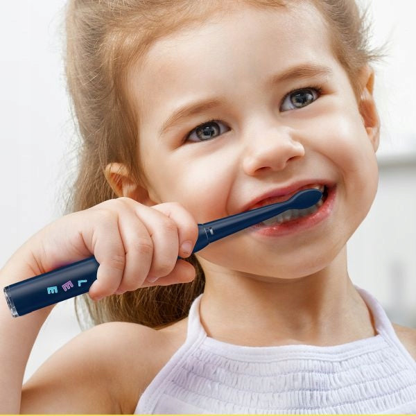 Toothbrush for children 6-12 , SEAGO set of up to 8 tips blue Medical device no