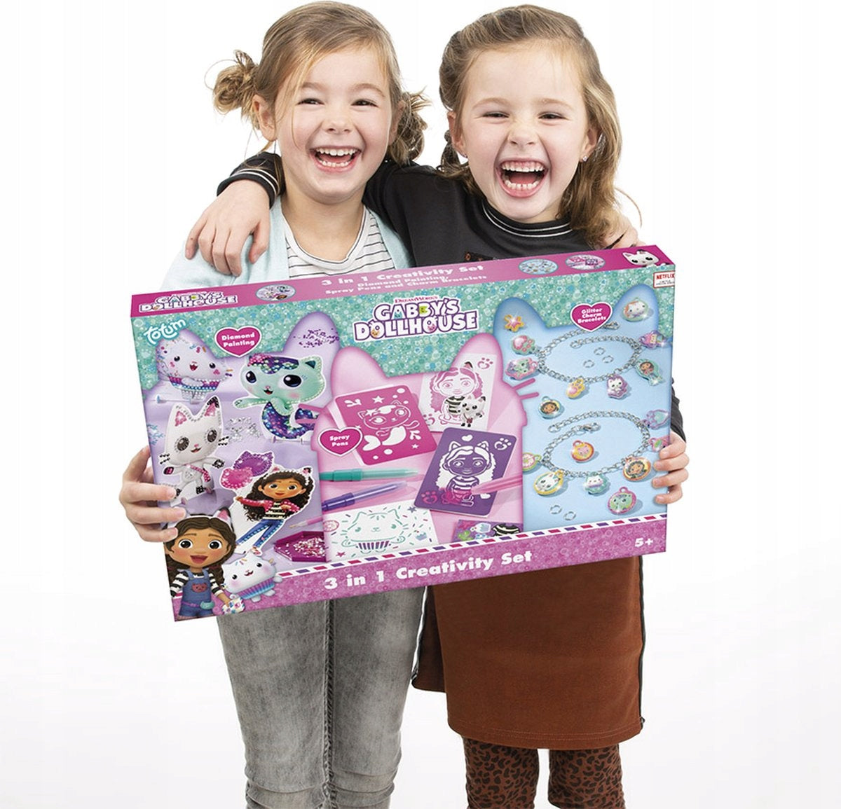 Totum Cat House Gabi 3in1 creative set for making mosaic bracelets Manufacturer code 420366