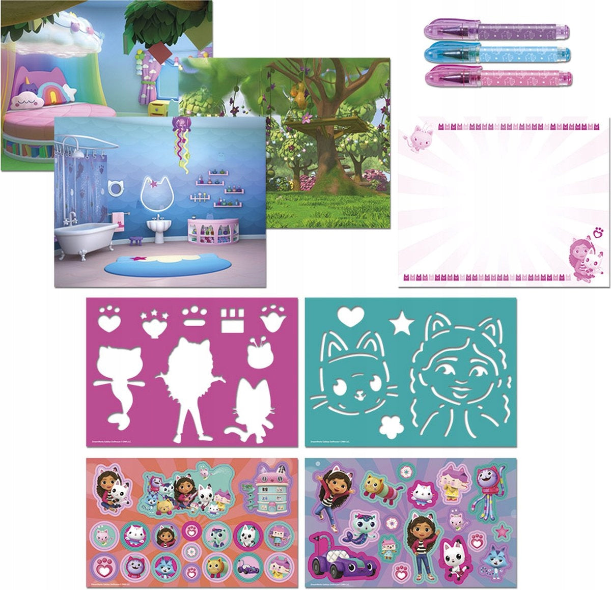 Totum Creative Drawing Set for Girls Cat House Gabi Manufacturer code 420359