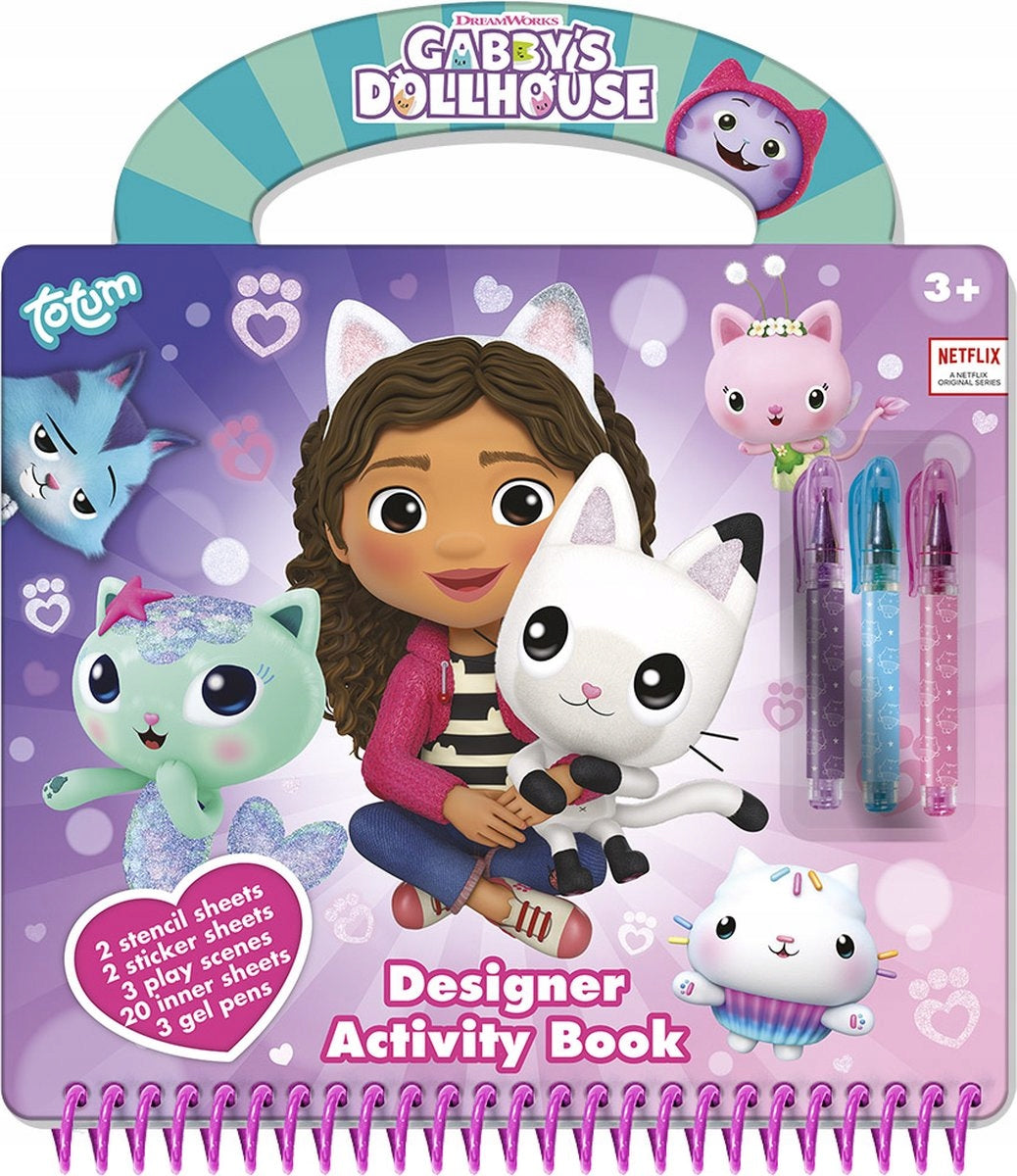 Totum Creative Drawing Set for Girls Cat House Gabi