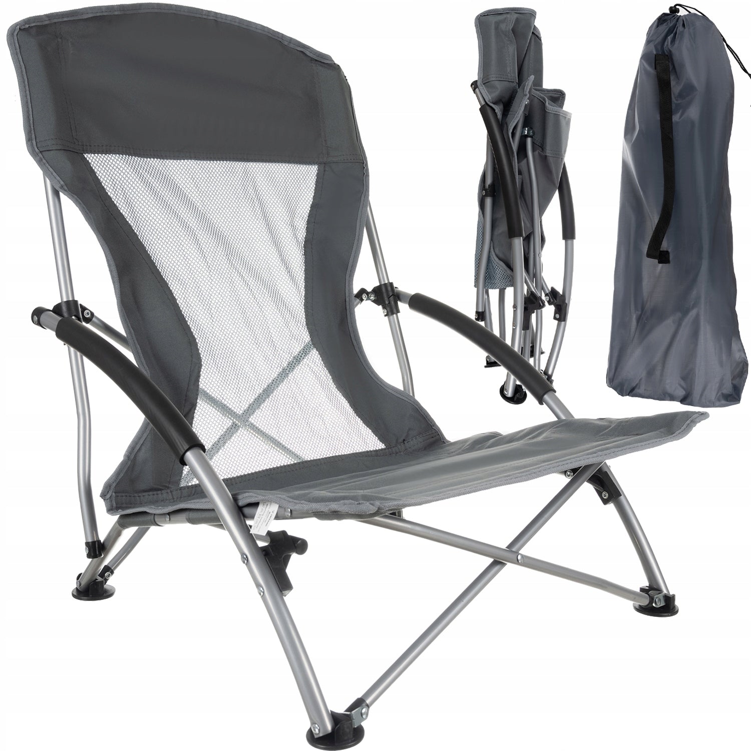Tourist Chair Folding Camping Chair Beach Garden Sun Lounger Beach