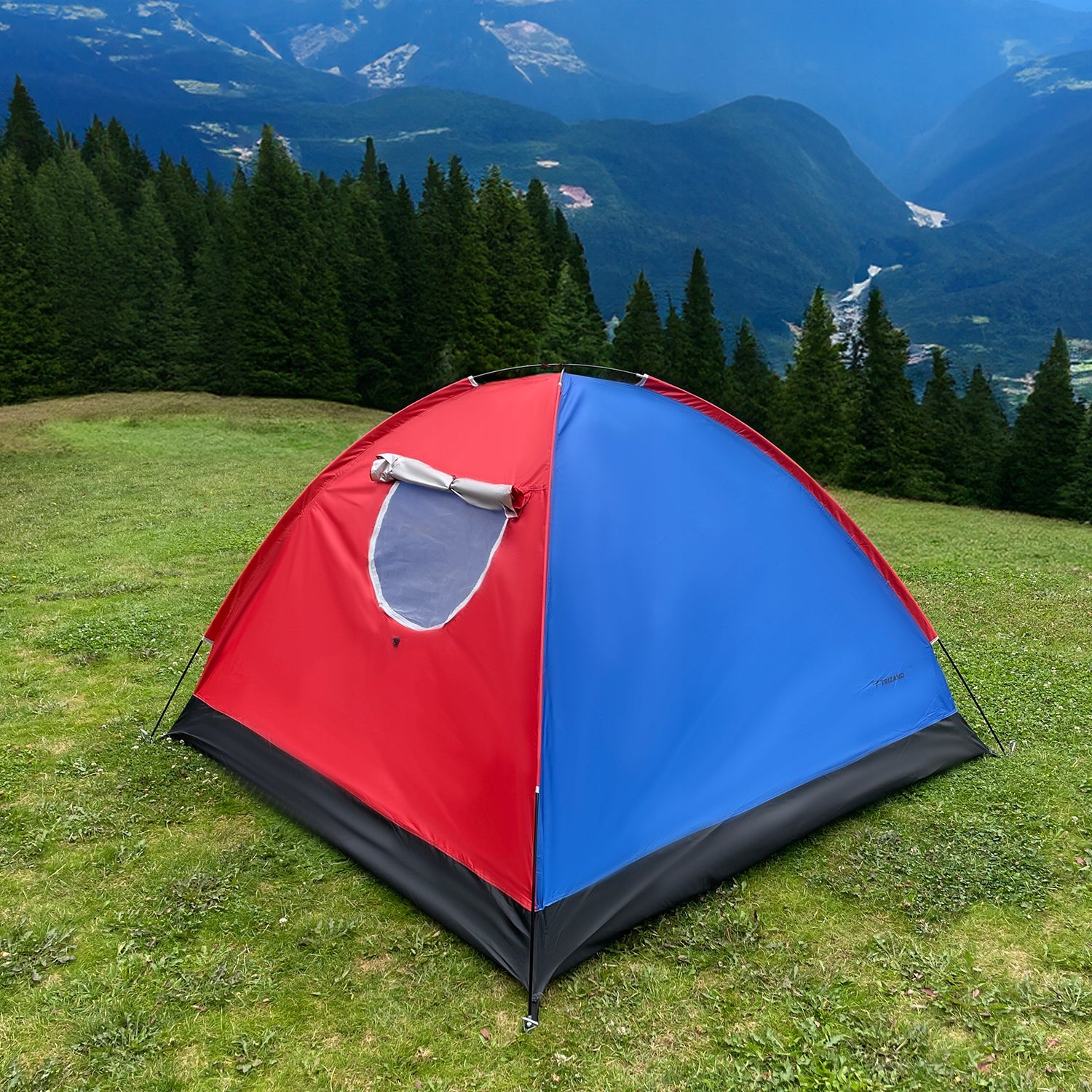 Tourist Tent 4 Person Camping Waterproof UV Mosquito Net for Camping Brand Trizand