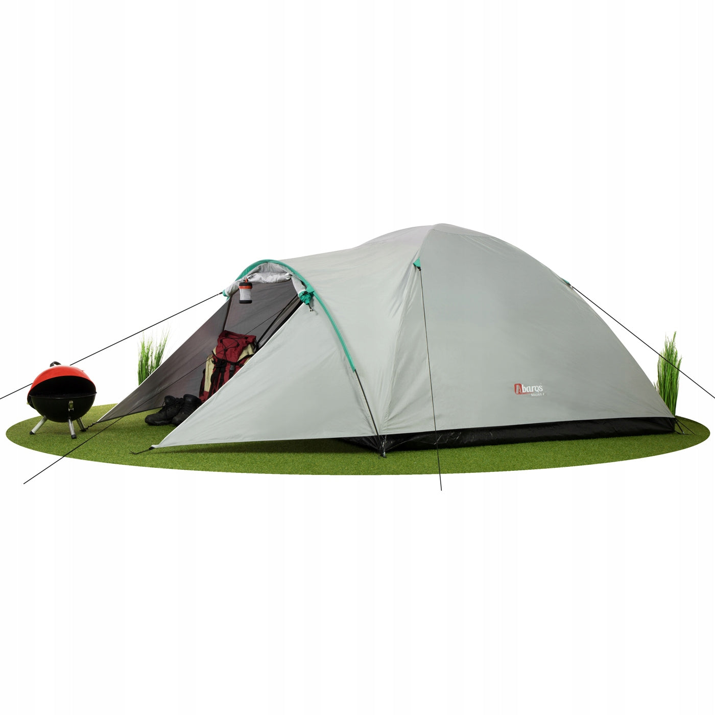 Tourist Tent Malwa 4 Person 3000 mm Tropical Waterproof AbarQs Manufacturer code Malwa 4