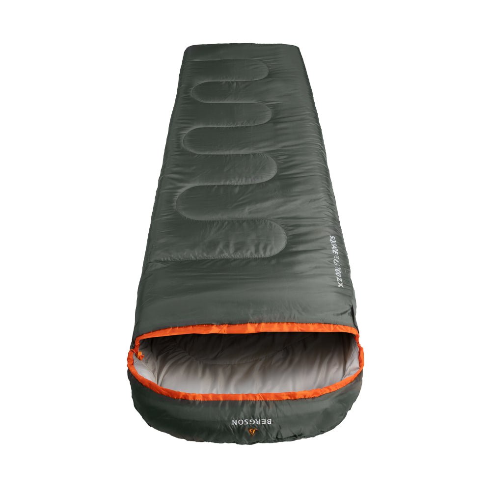 Tourist sleeping bag olive SQUARE PLUS 200 ZX Manufacturer code 5900354695394