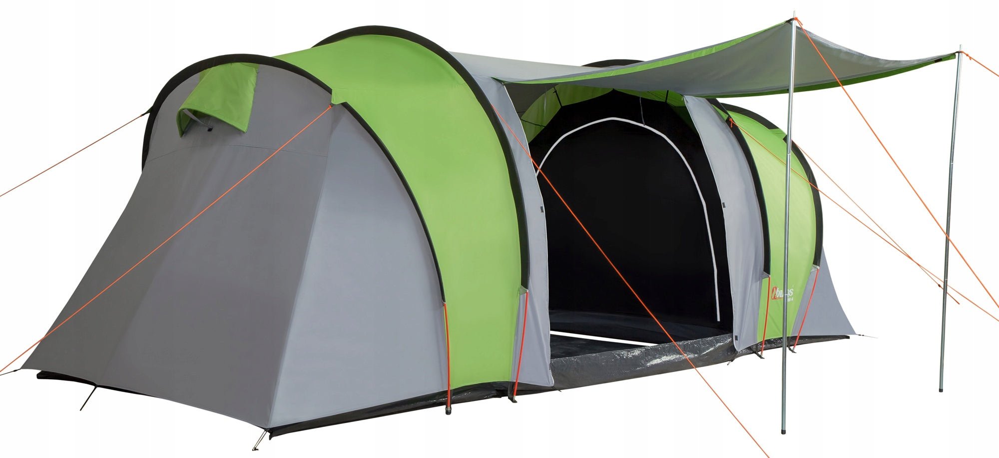 Tourist tent 4 persons two bedrooms camping