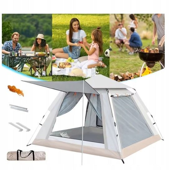 Tourist tent automatic 240x240x160cm 6 person self-folding Brand Azaris