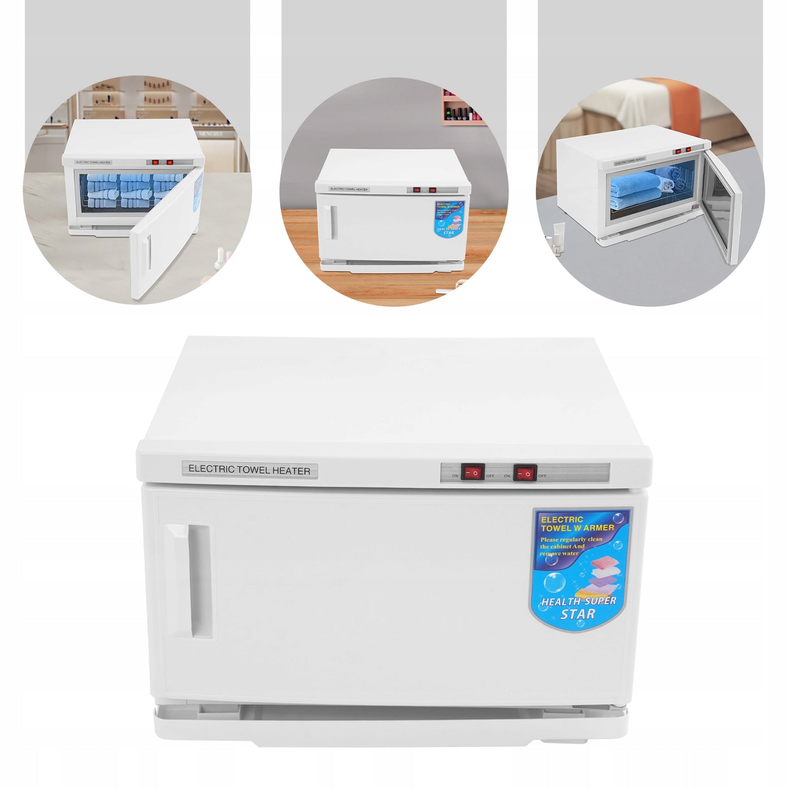 Towel Steriliser Cabinet,Heating/Ultraviolet Sterilizer for Nail Tools,220v