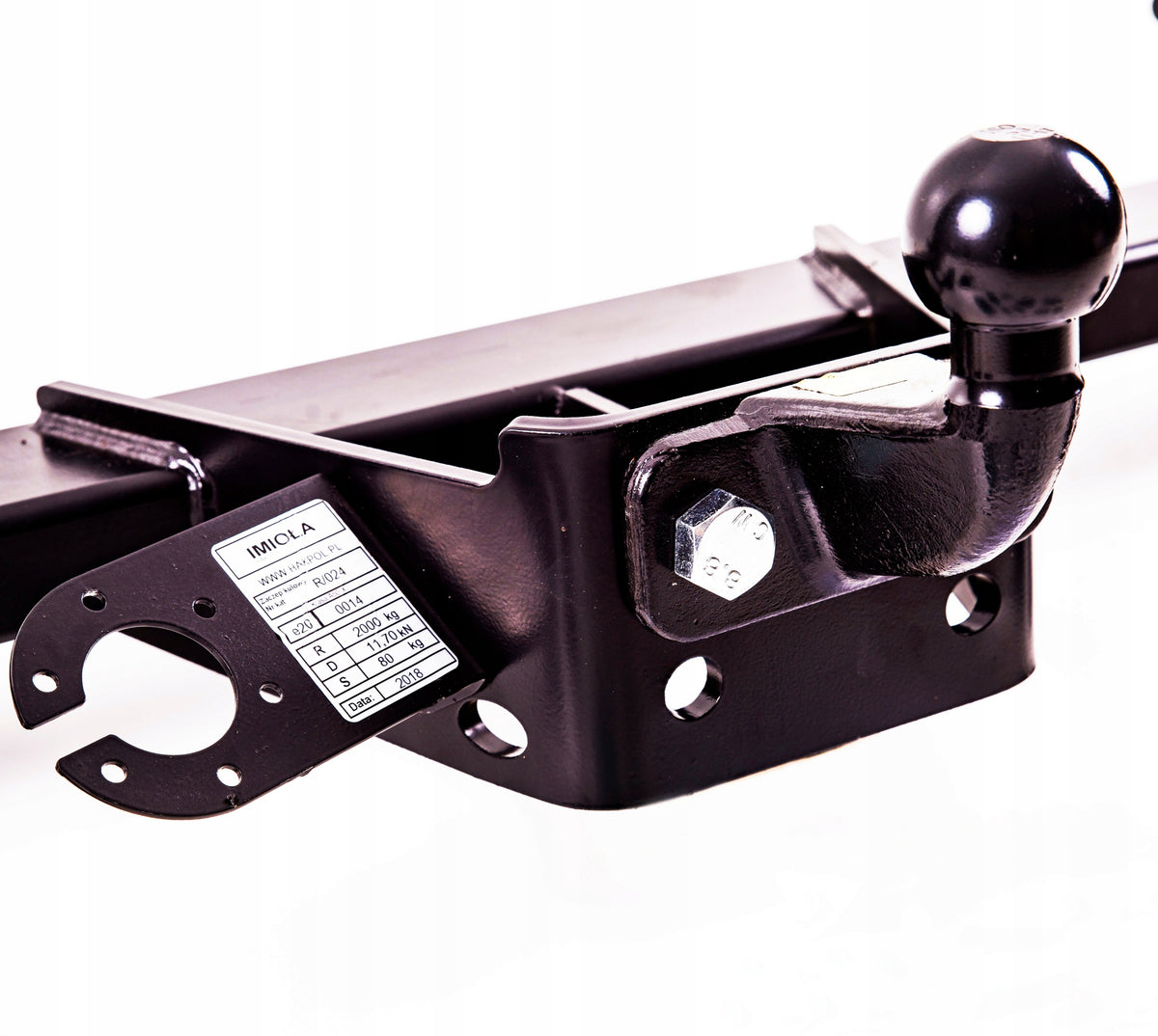 Towing Hook + Harness 7 Pin Trafic Vivaro Primastar 2001-2014 2000kg Manufacturer Imioła Hak-Pol